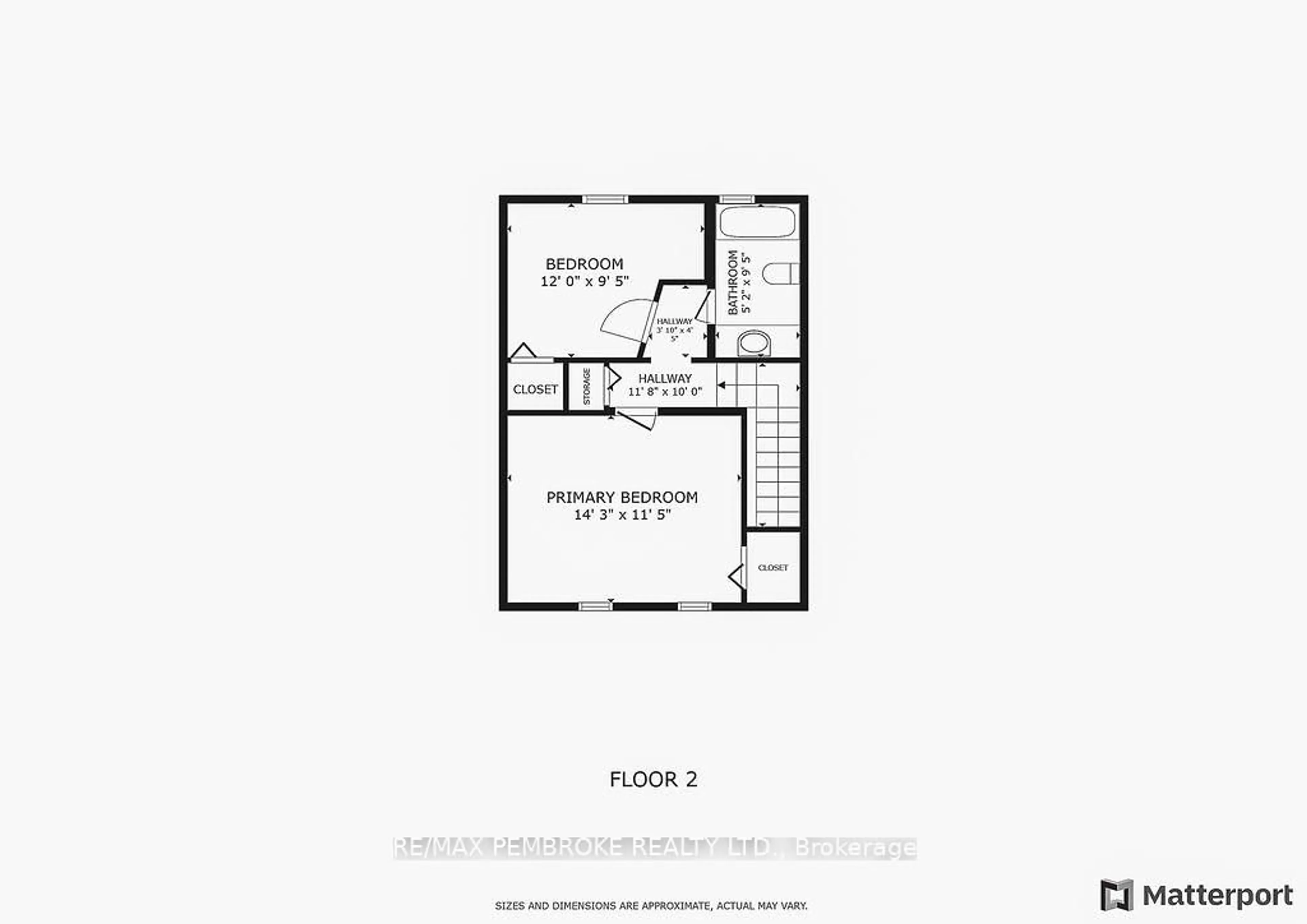 Floor plan for 386 Murray St, Pembroke Ontario K8A 4P4