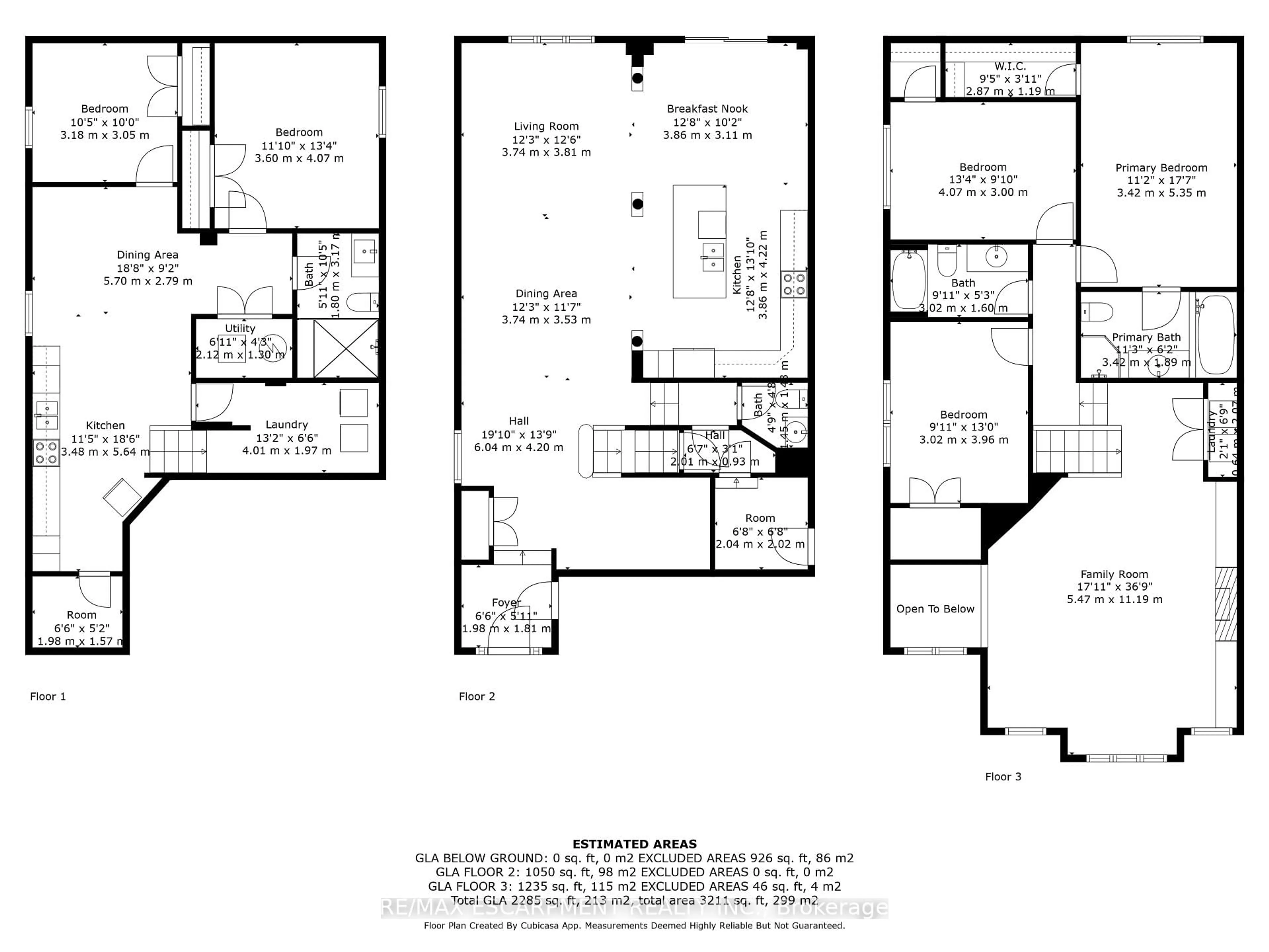 Floor plan for 45 Fletcher Rd, Hamilton Ontario L0R 1P0