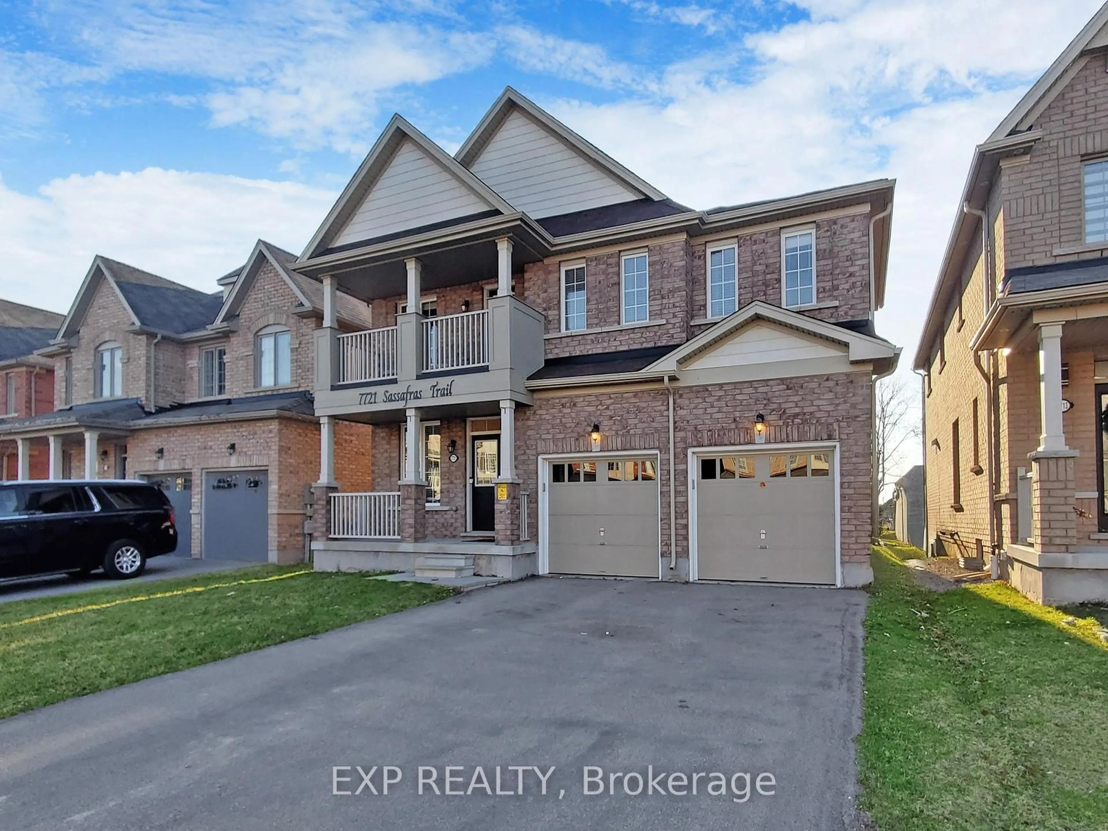 Home with brick exterior material, street for 7721 Sassafras Tr, Niagara Falls Ontario L2H 0N5