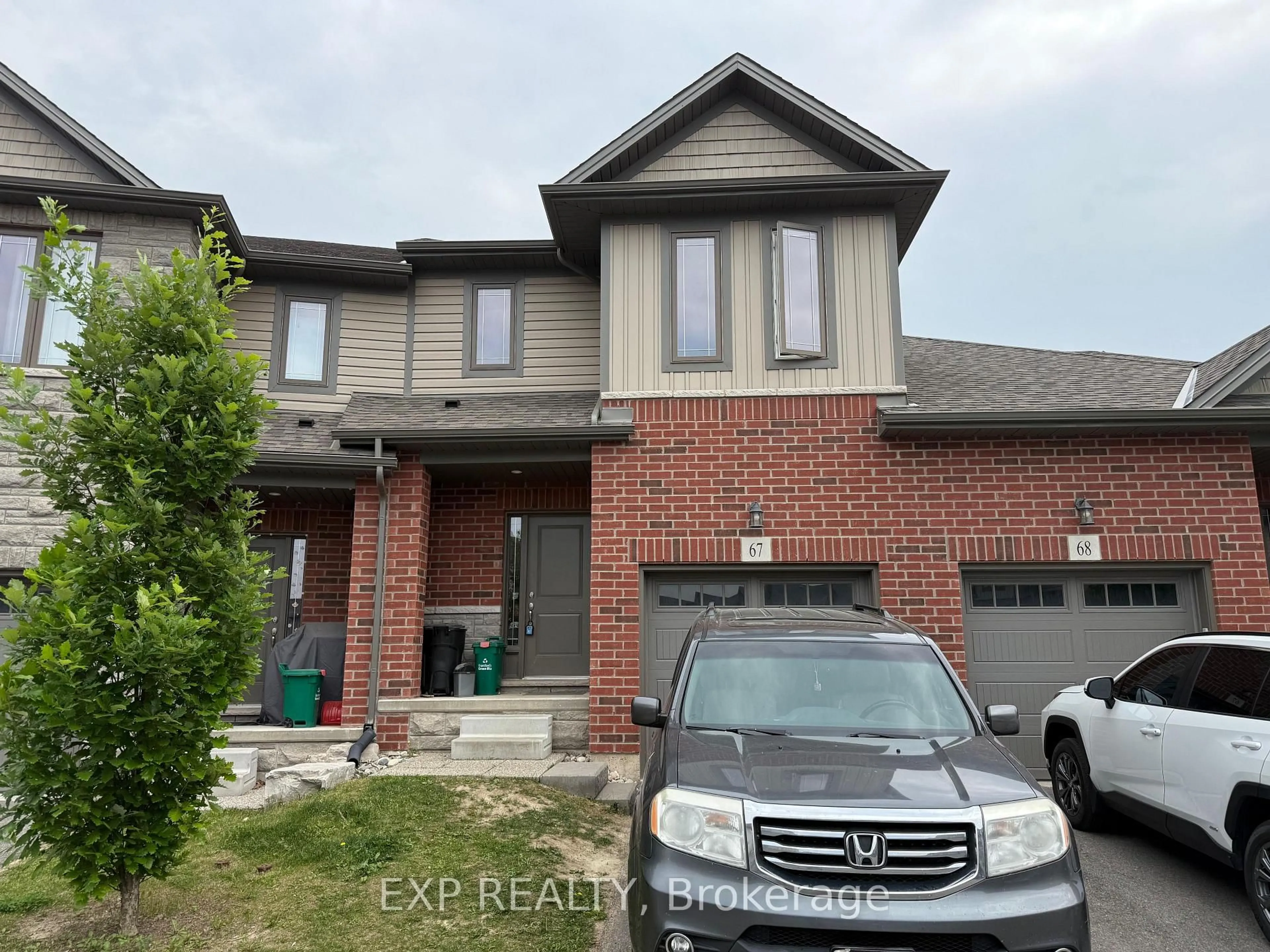 Home with brick exterior material, street for 77 DIANA AVE Ave #67, Brantford Ontario N3T 0R6