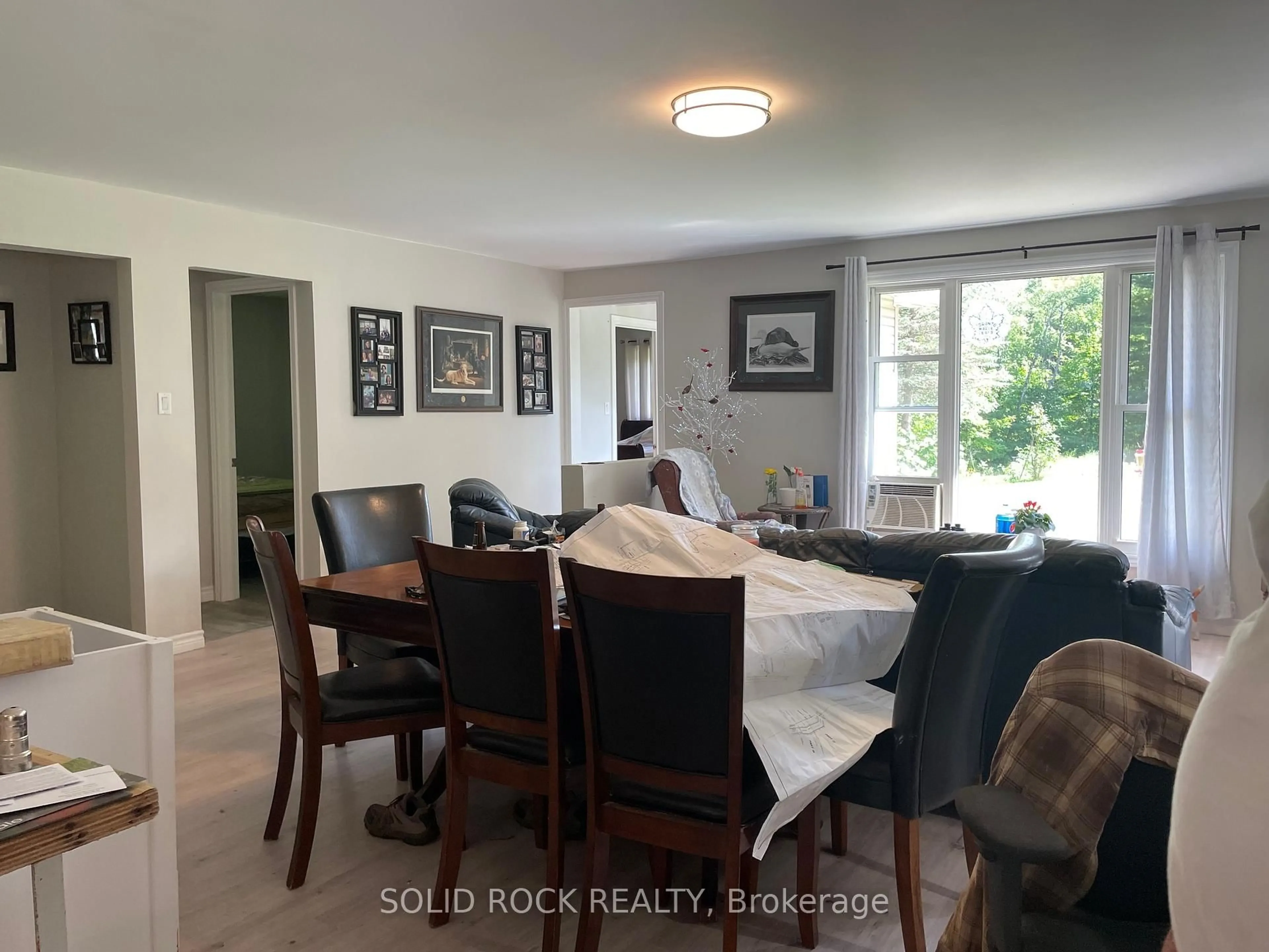 Dining room, floor is not visible for 1535 French Line Rd, Lanark Ontario K0G 1K0