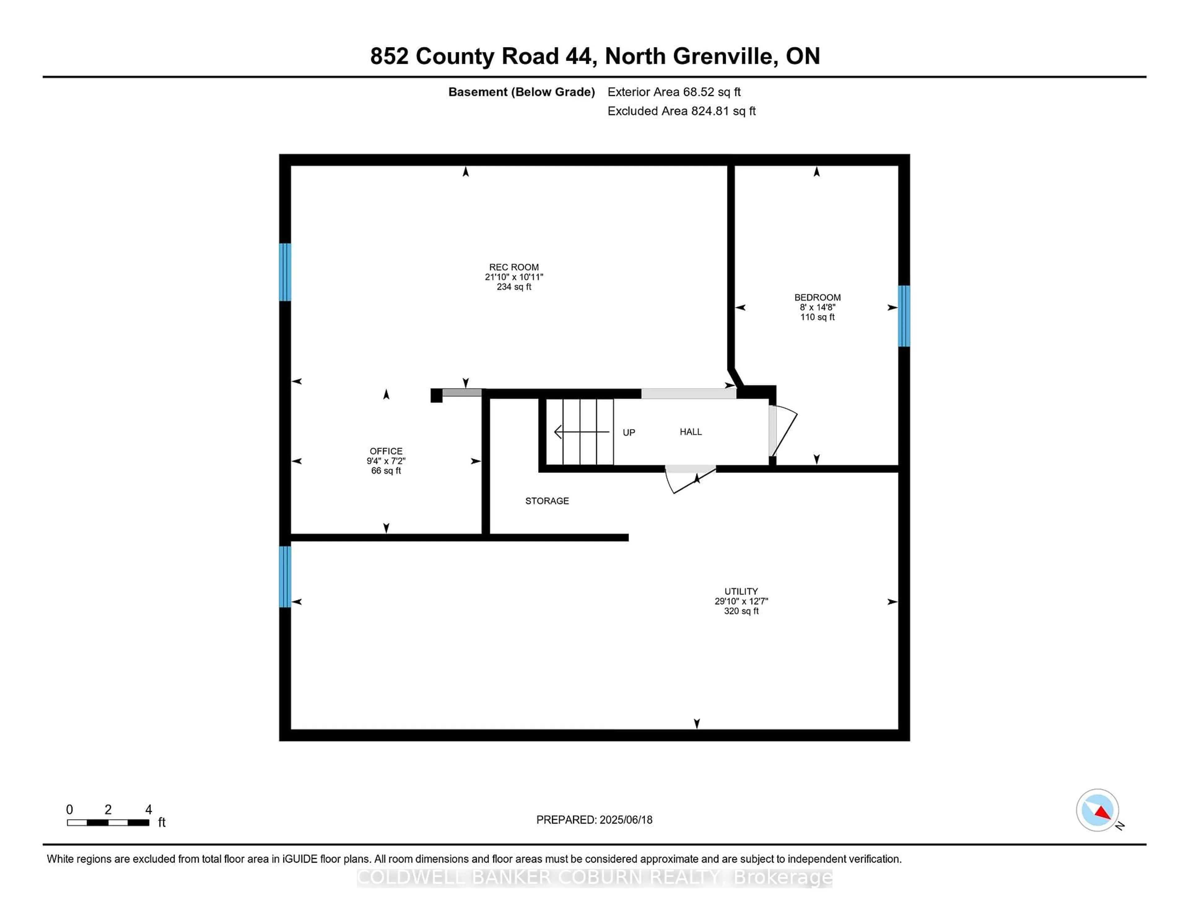 Floor plan for 852 County Road 44 Rd, North Grenville Ontario K0G 1J0