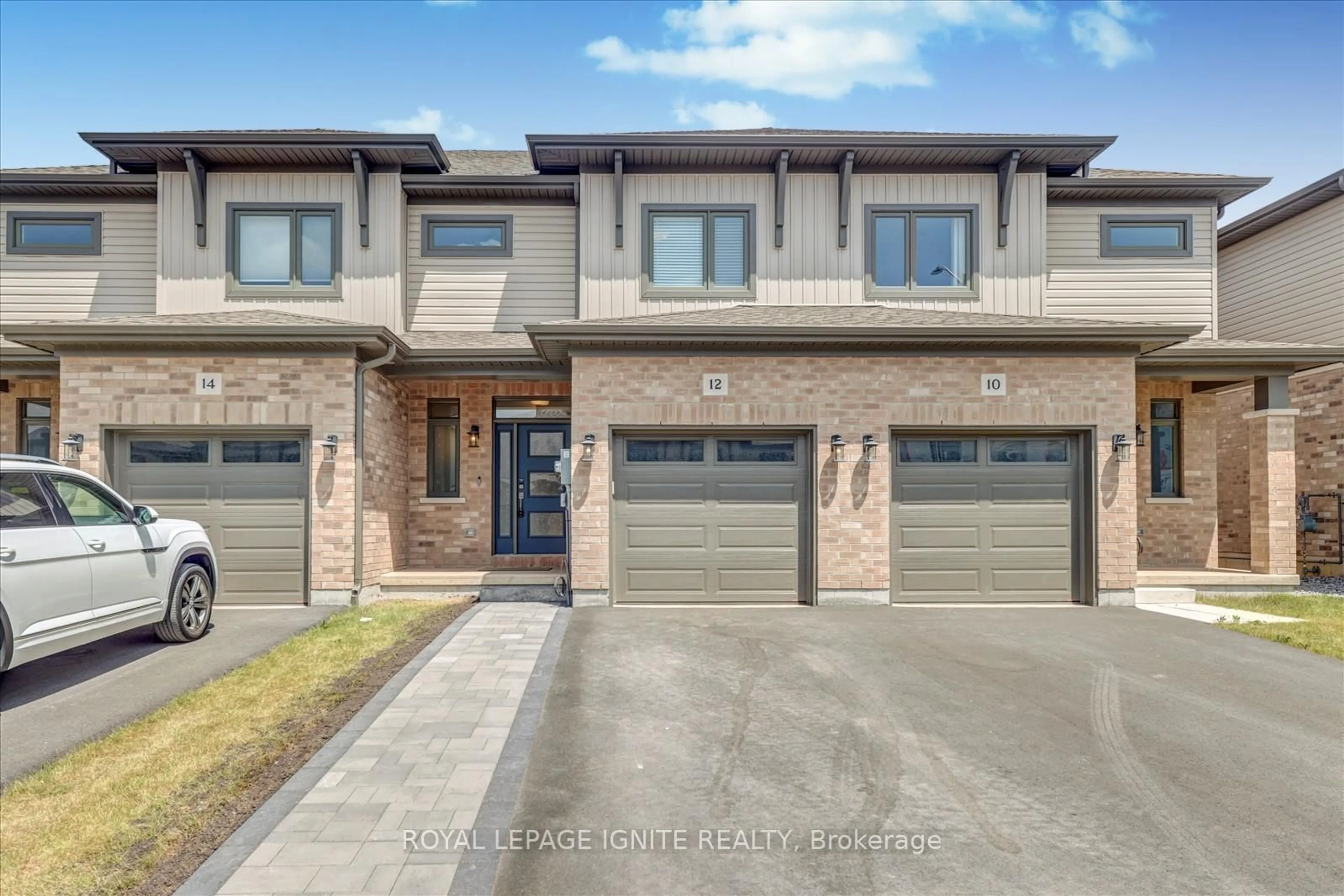 Home with brick exterior material, street for 12 Otonabee St, Belleville Ontario K8N 0T3