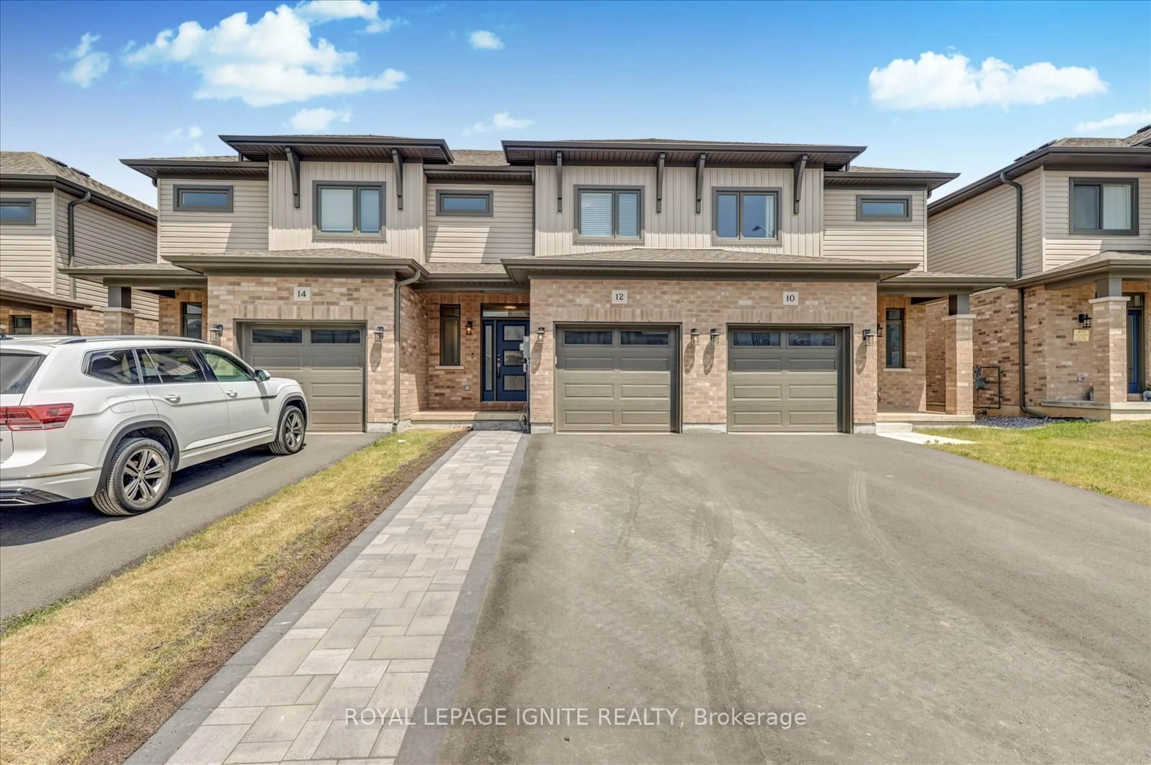 Home with brick exterior material, street for 12 Otonabee St, Belleville Ontario K8N 0T3