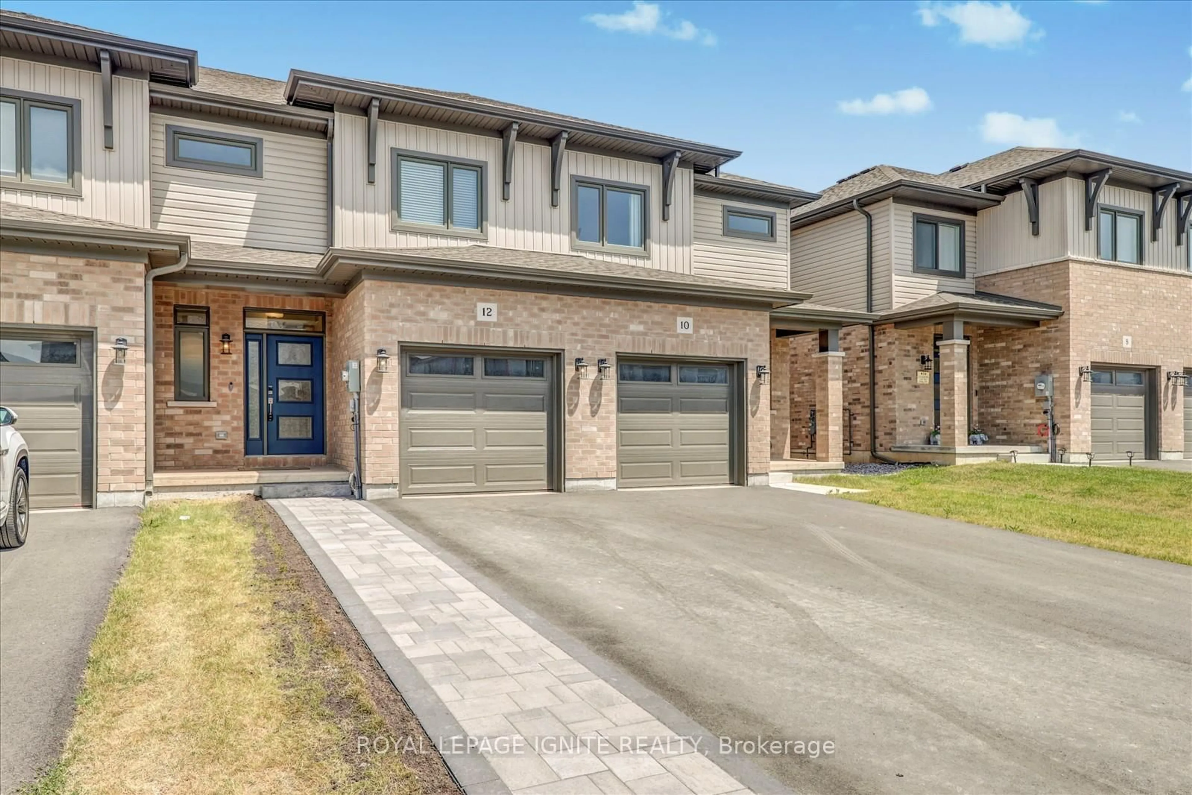Home with brick exterior material, street for 12 Otonabee St, Belleville Ontario K8N 0T3