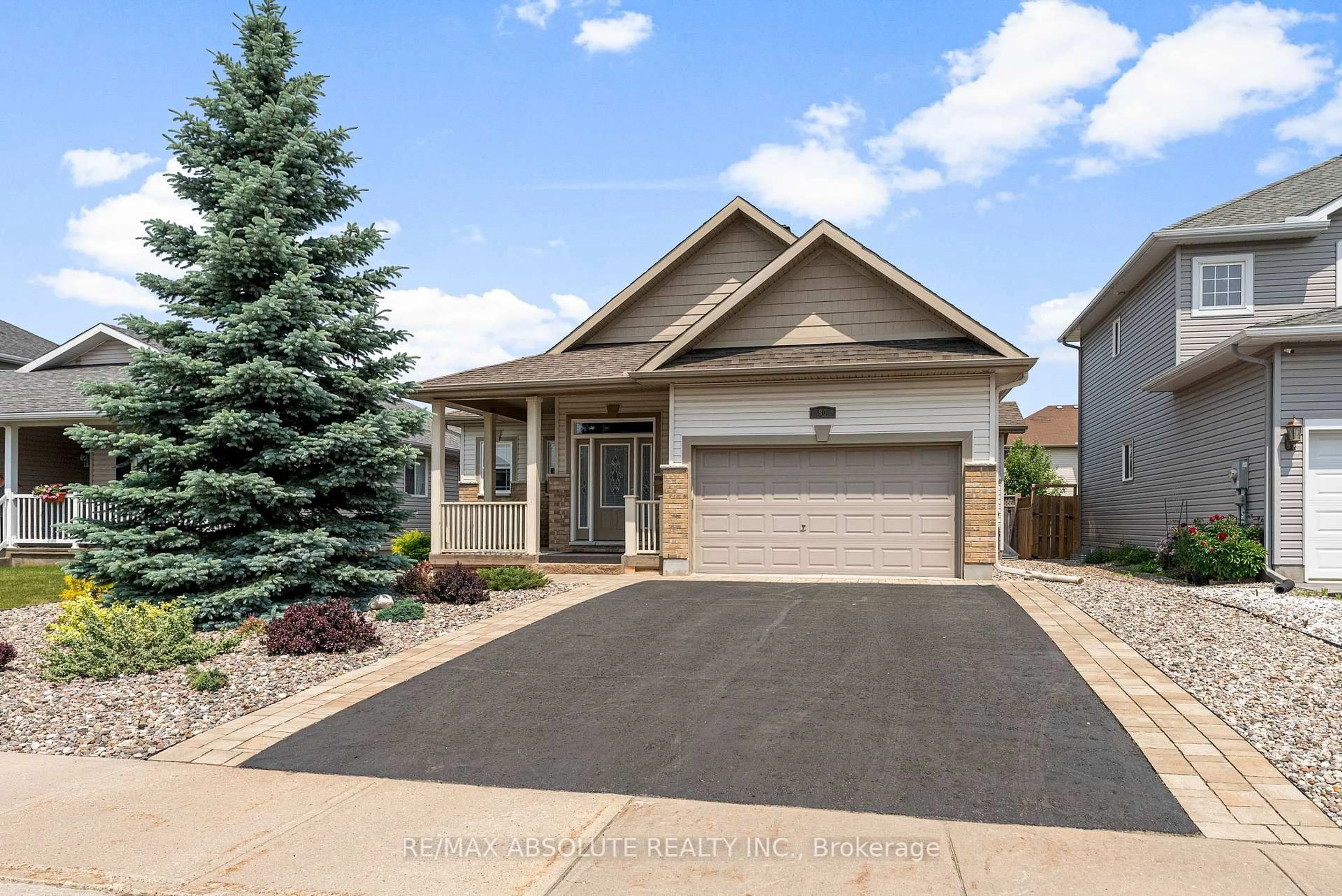 Home with brick exterior material, street for 90 Carter Cres, Arnprior Ontario K7S 0C4