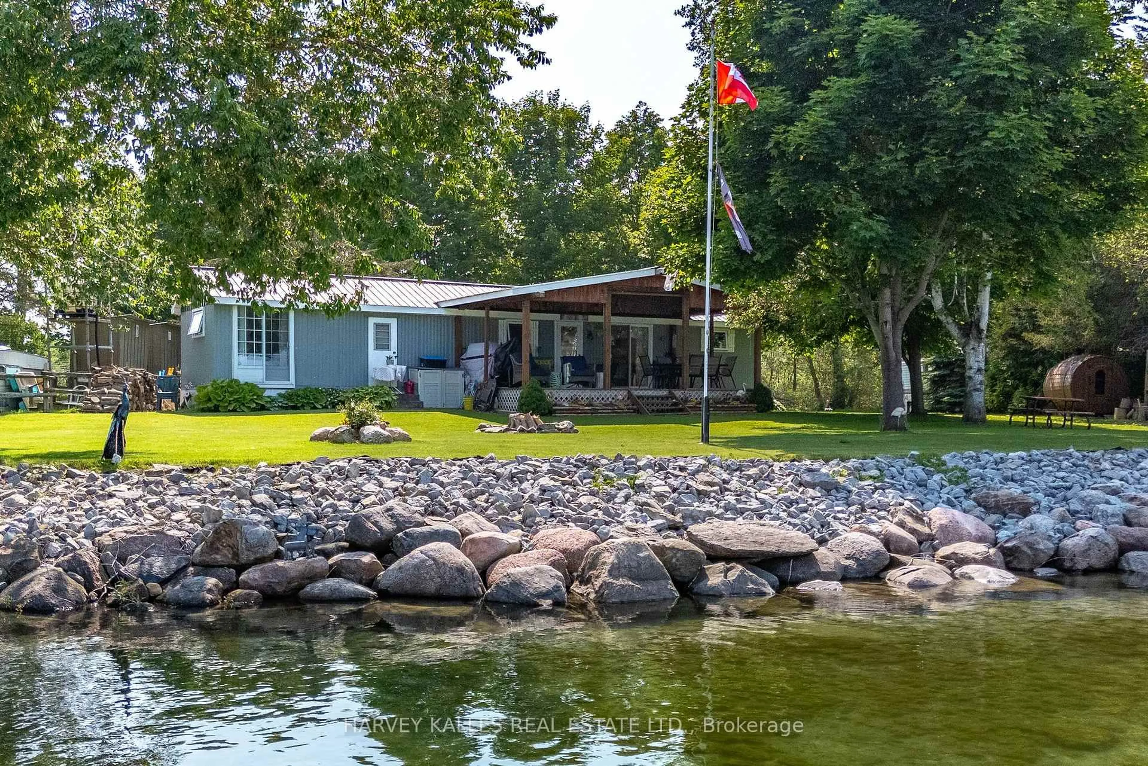 Patio, water/lake/river/ocean view for 85 Pirates Cove Lane, Prince Edward County Ontario K0K 2T0