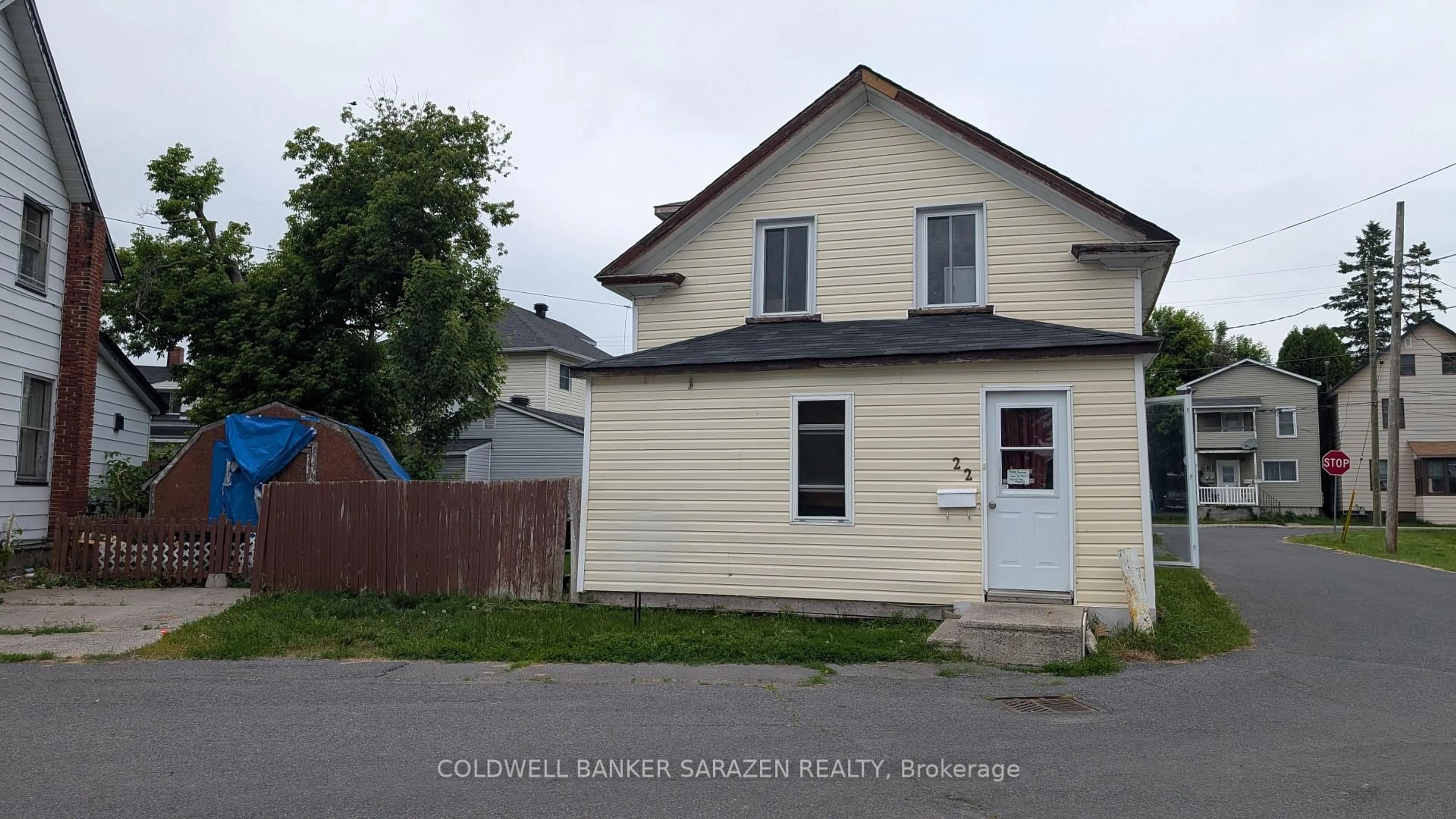Unknown for 22 Race St, Cornwall Ontario K6H 1G4
