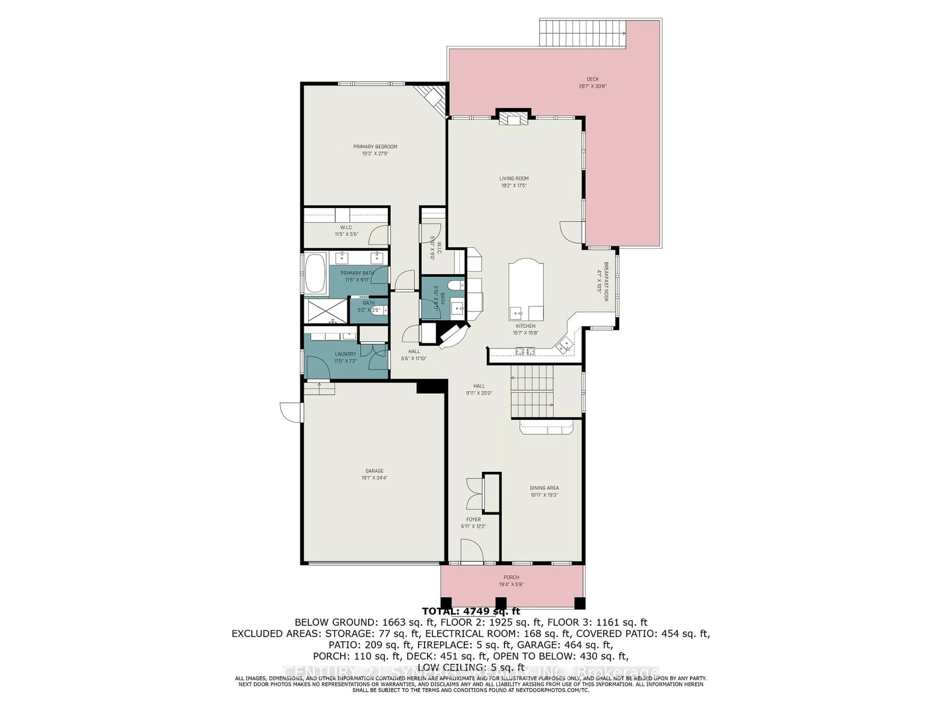 Floor plan for 246 Lera St, Smiths Falls Ontario K7A 5M3