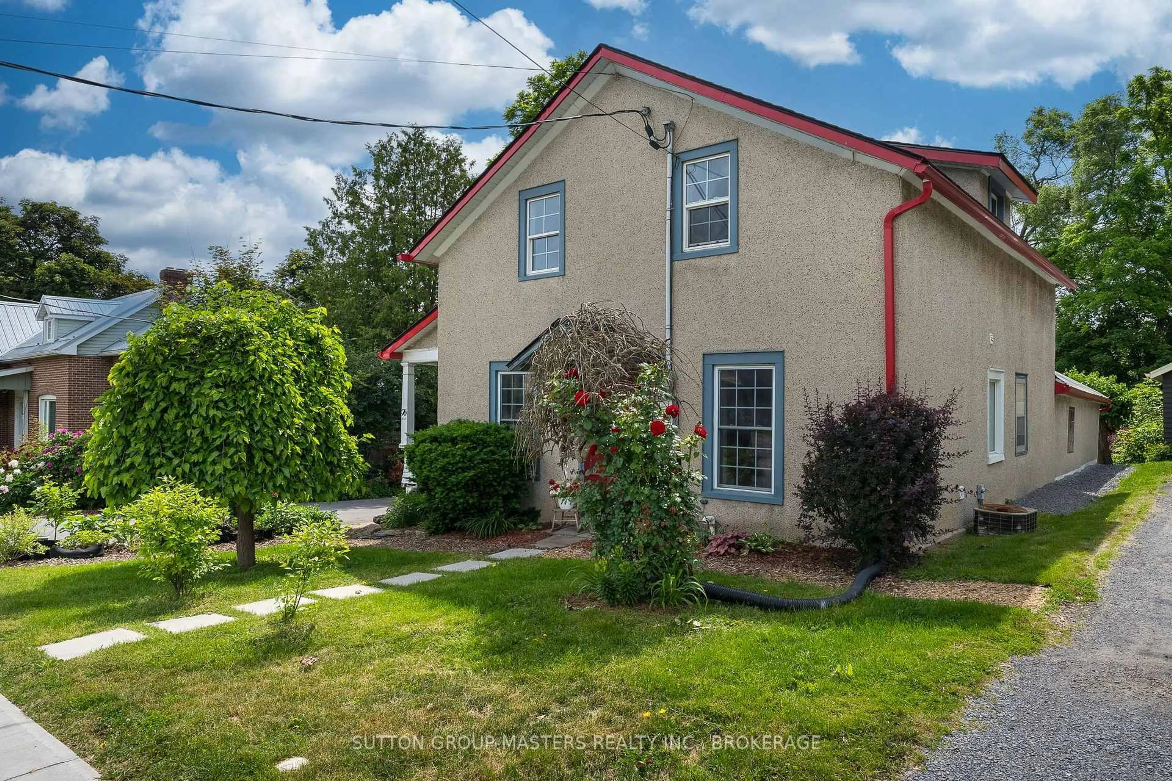 A pic from outside/outdoor area/front of a property/back of a property/a pic from drone, street for 76 Bridge St, Greater Napanee Ontario K7R 2C6