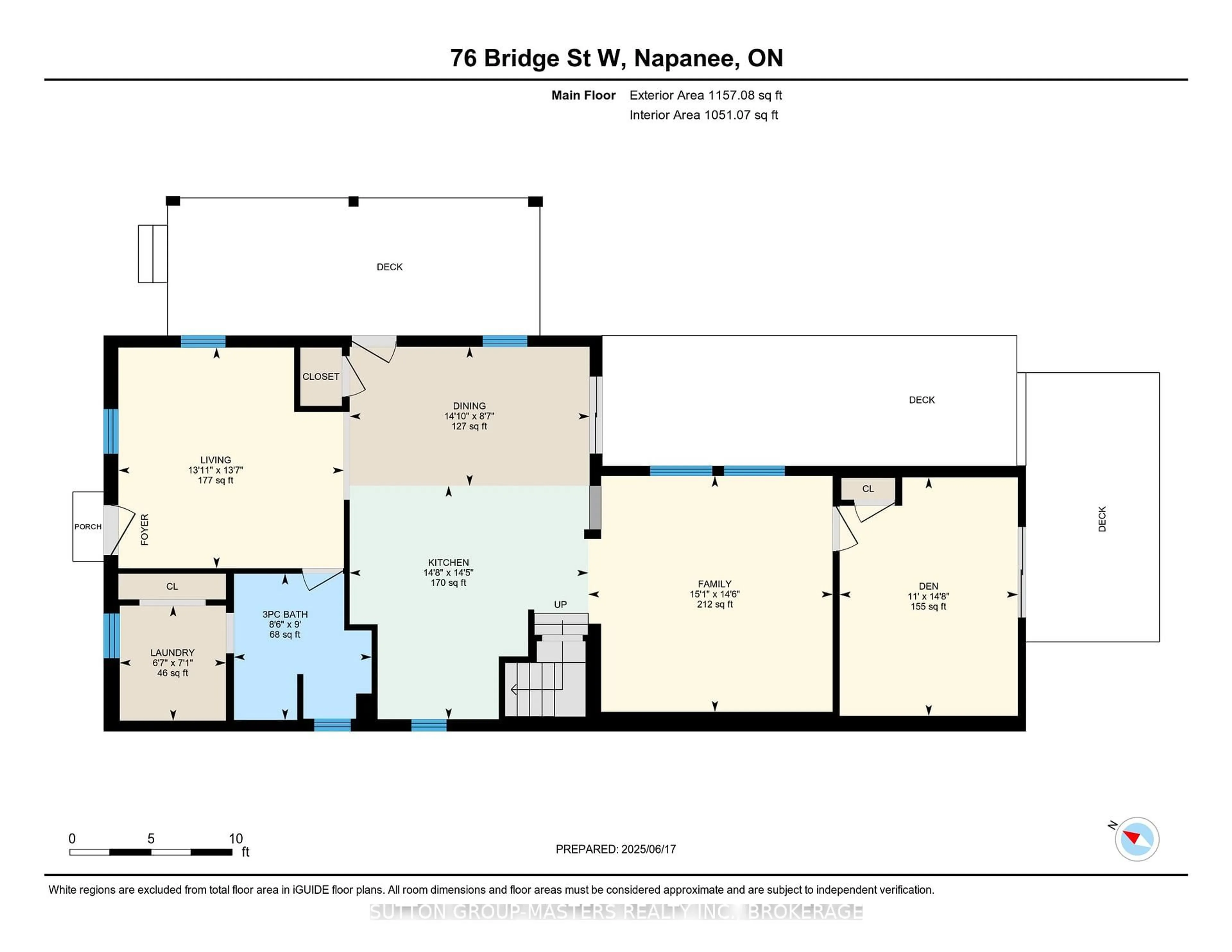 Floor plan for 76 Bridge St, Greater Napanee Ontario K7R 2C6