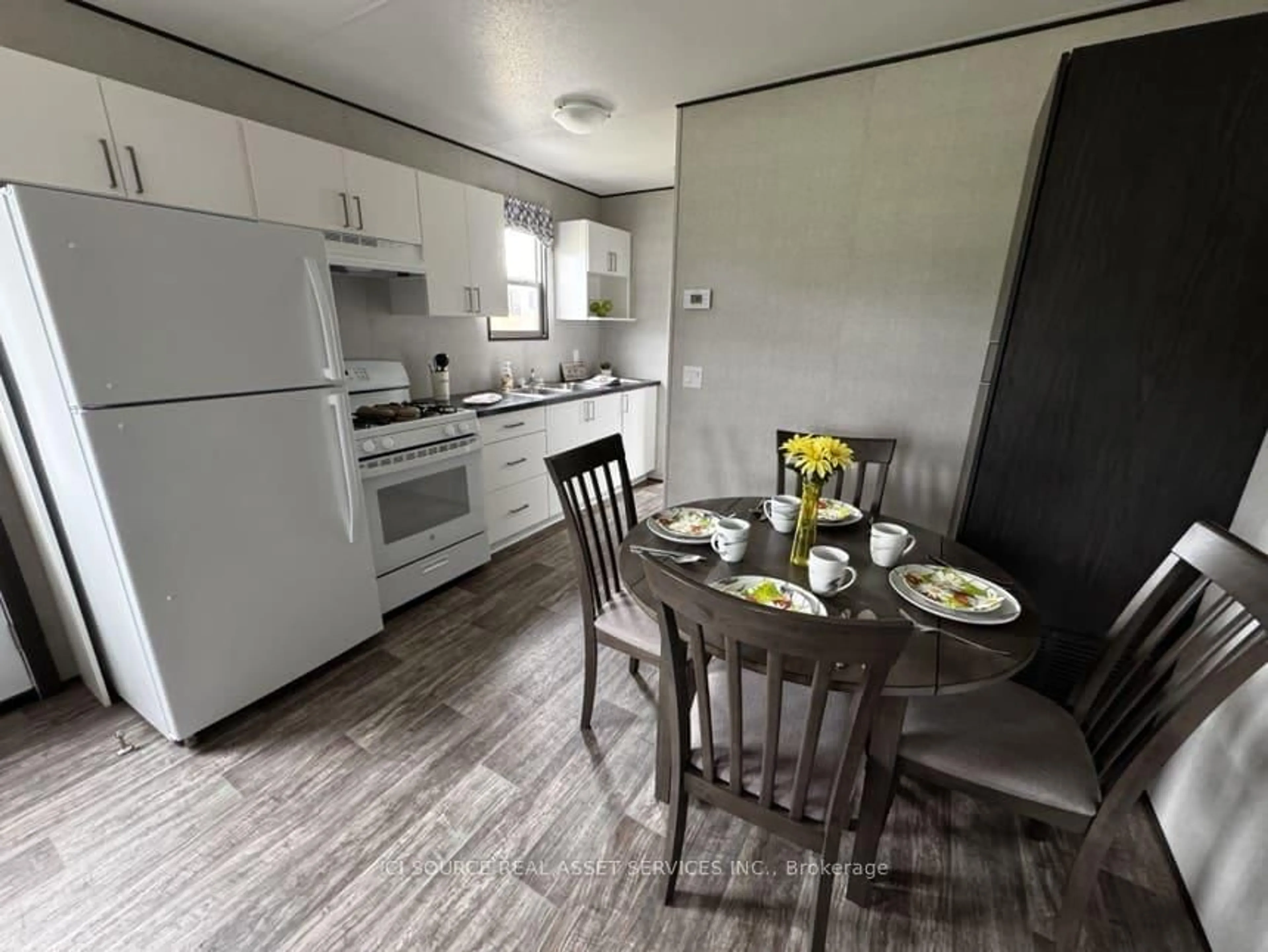 Standard kitchen, wood/laminate floor for 1235 Villiers Line #LBA047, Otonabee-South Monaghan Ontario K0L 2G0