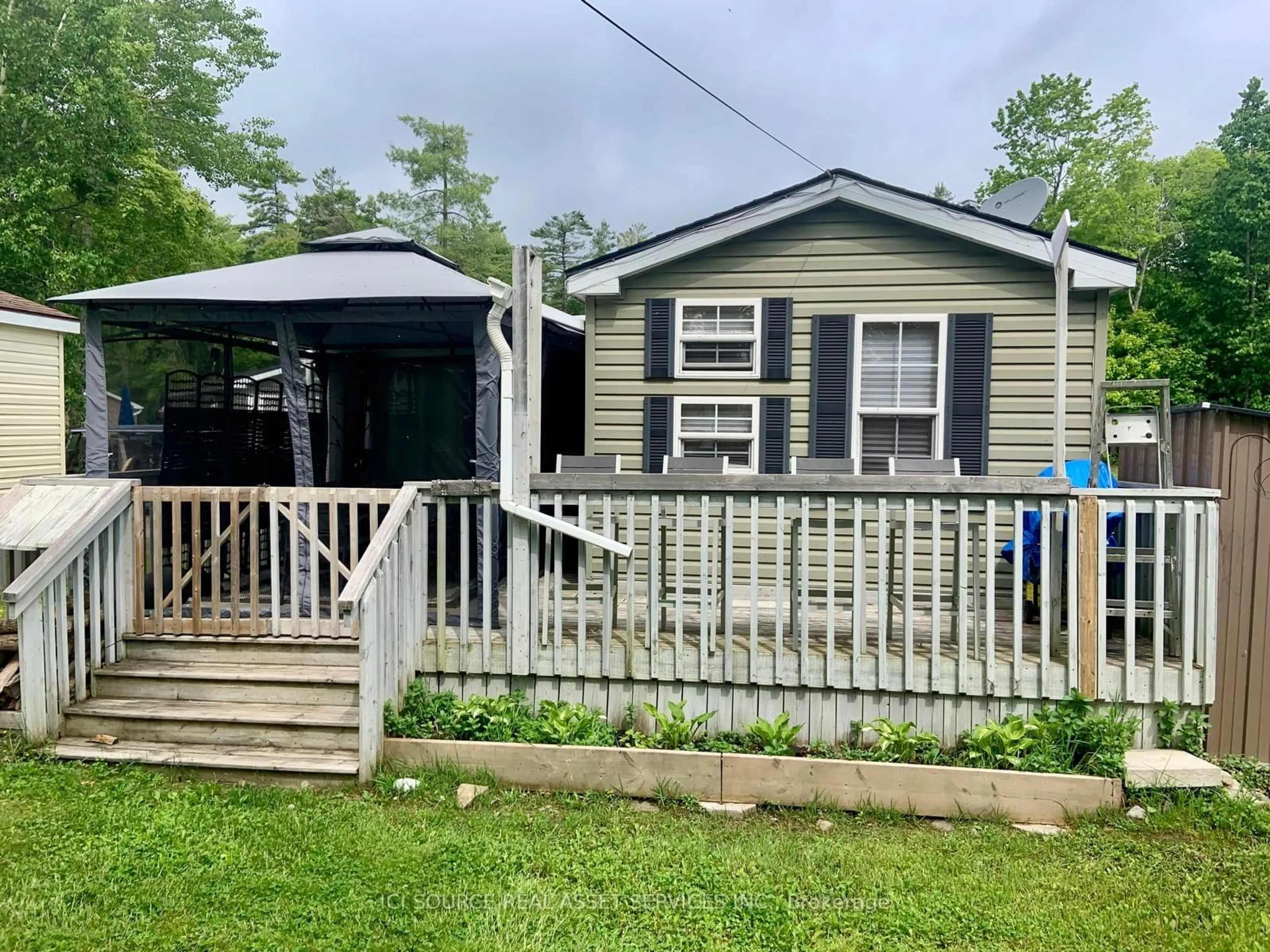 Home with vinyl exterior material, street for 1336 S Morrison Lake Rd #RSV026, Gravenhurst Ontario P0E 1G0