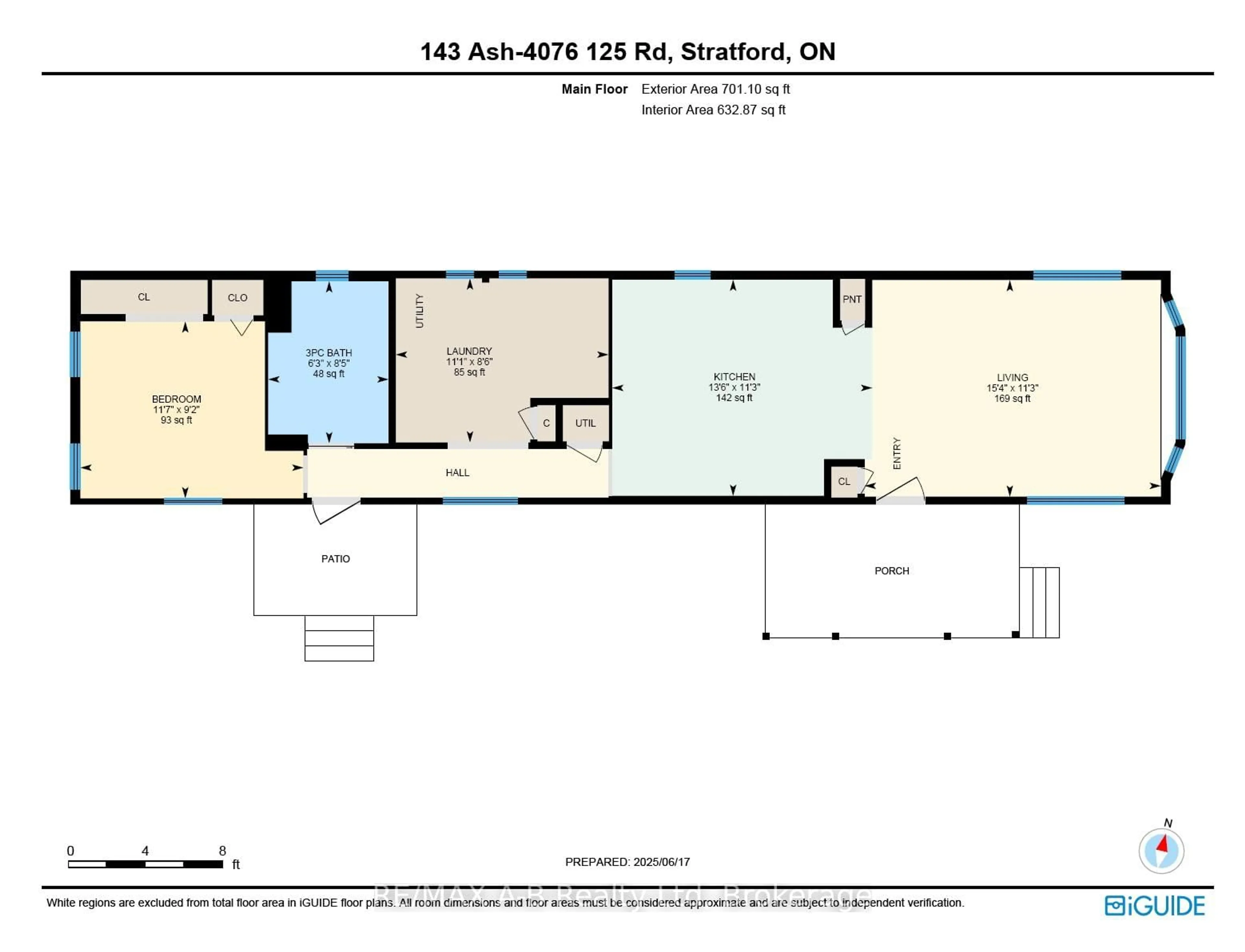 Floor plan for 143 Ash St #Crystal Lake, Perth East Ontario N5A 6S6