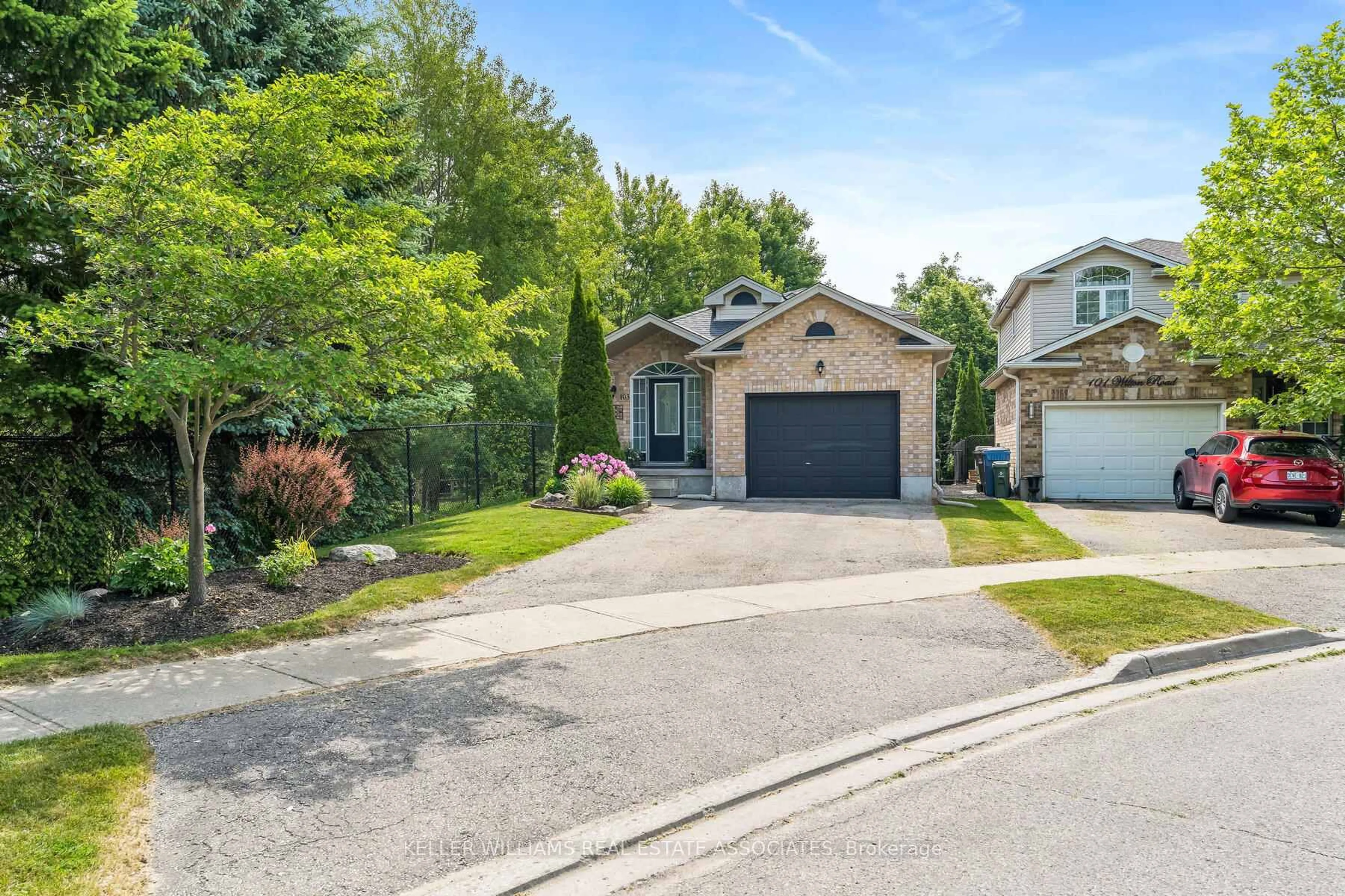 Home with brick exterior material, street for 103 Wilton Rd, Guelph Ontario N1E 7L8