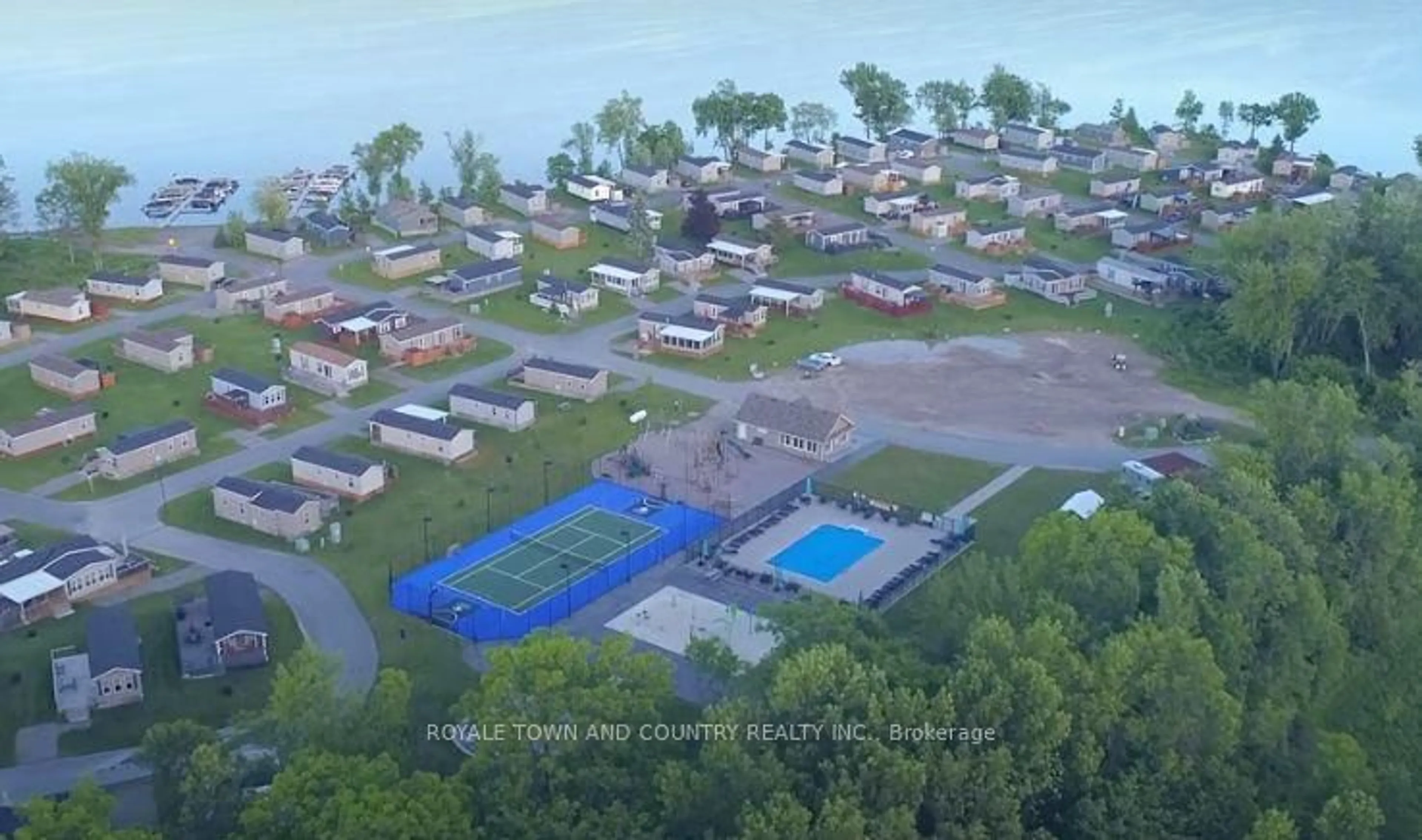 A pic from outside/outdoor area/front of a property/back of a property/a pic from drone, mountain view for 83 Highlands Dr, Otonabee-South Monaghan Ontario K0L 2G0