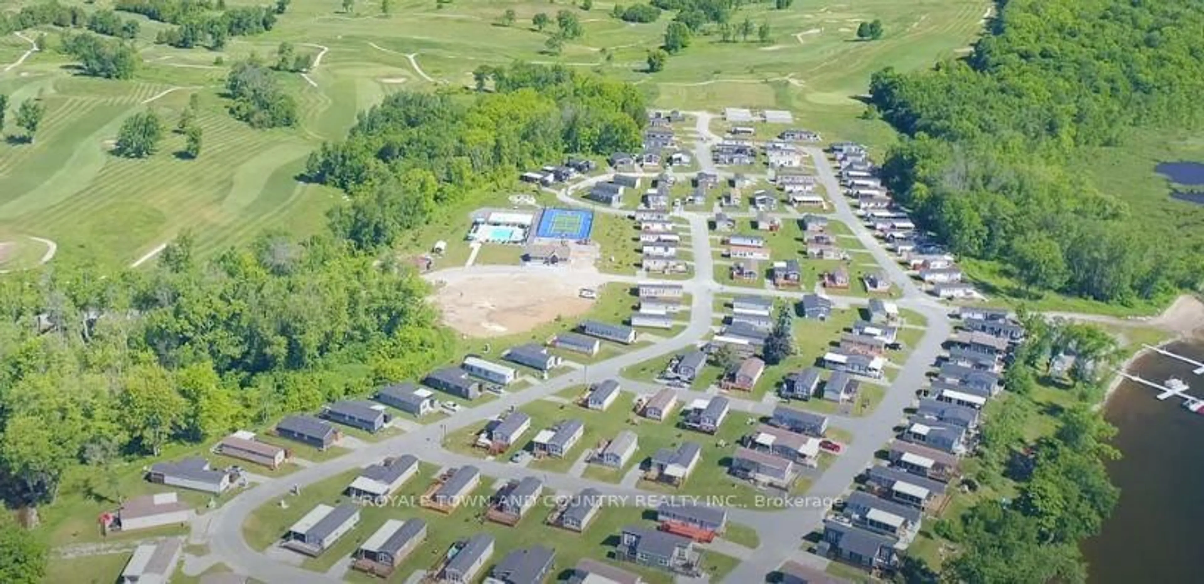 A pic from outside/outdoor area/front of a property/back of a property/a pic from drone, street for 83 Highlands Dr, Otonabee-South Monaghan Ontario K0L 2G0