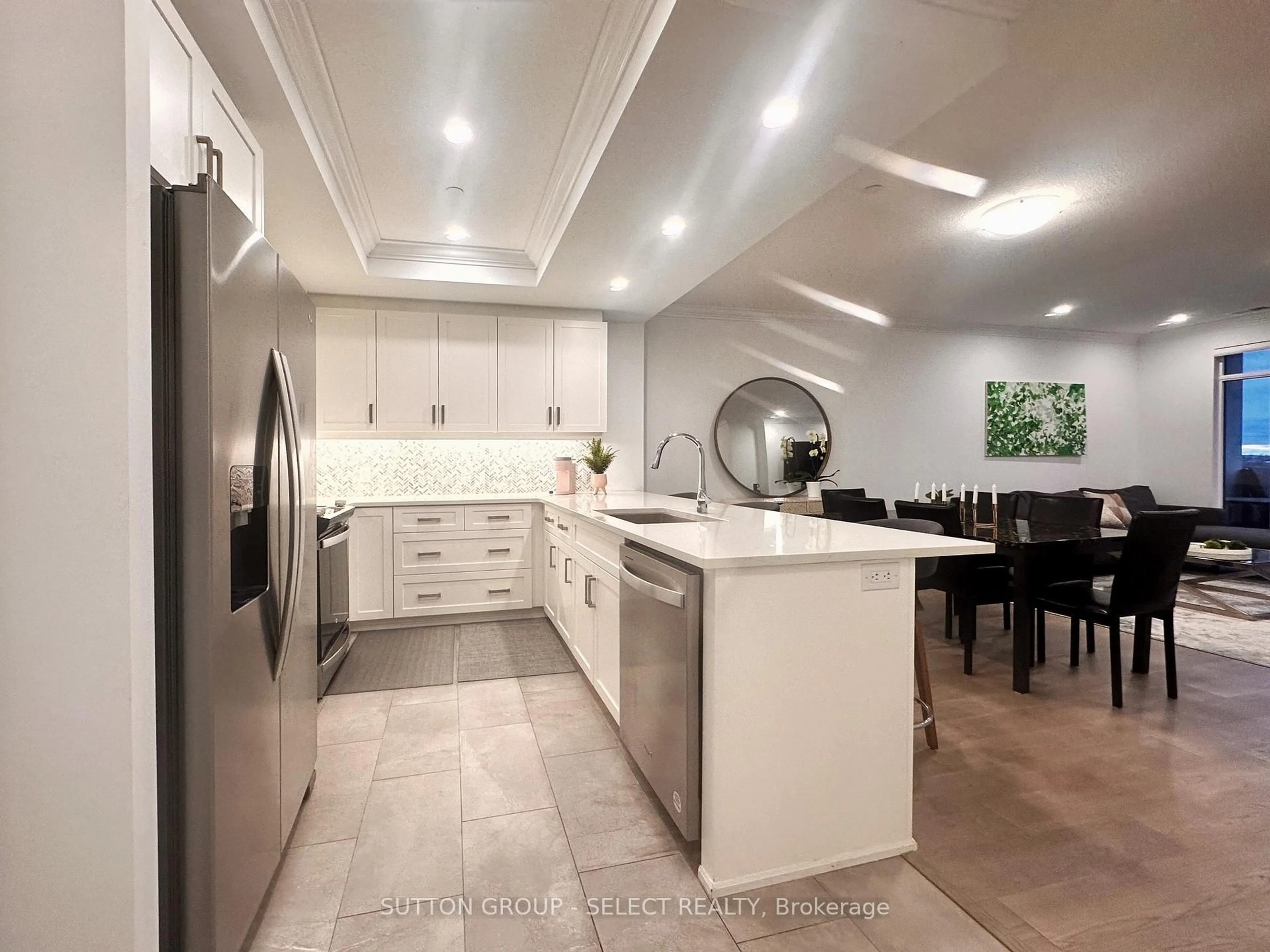 Contemporary kitchen, ceramic/tile floor for 460 Callaway Rd #813, London North Ontario N6P 1H5