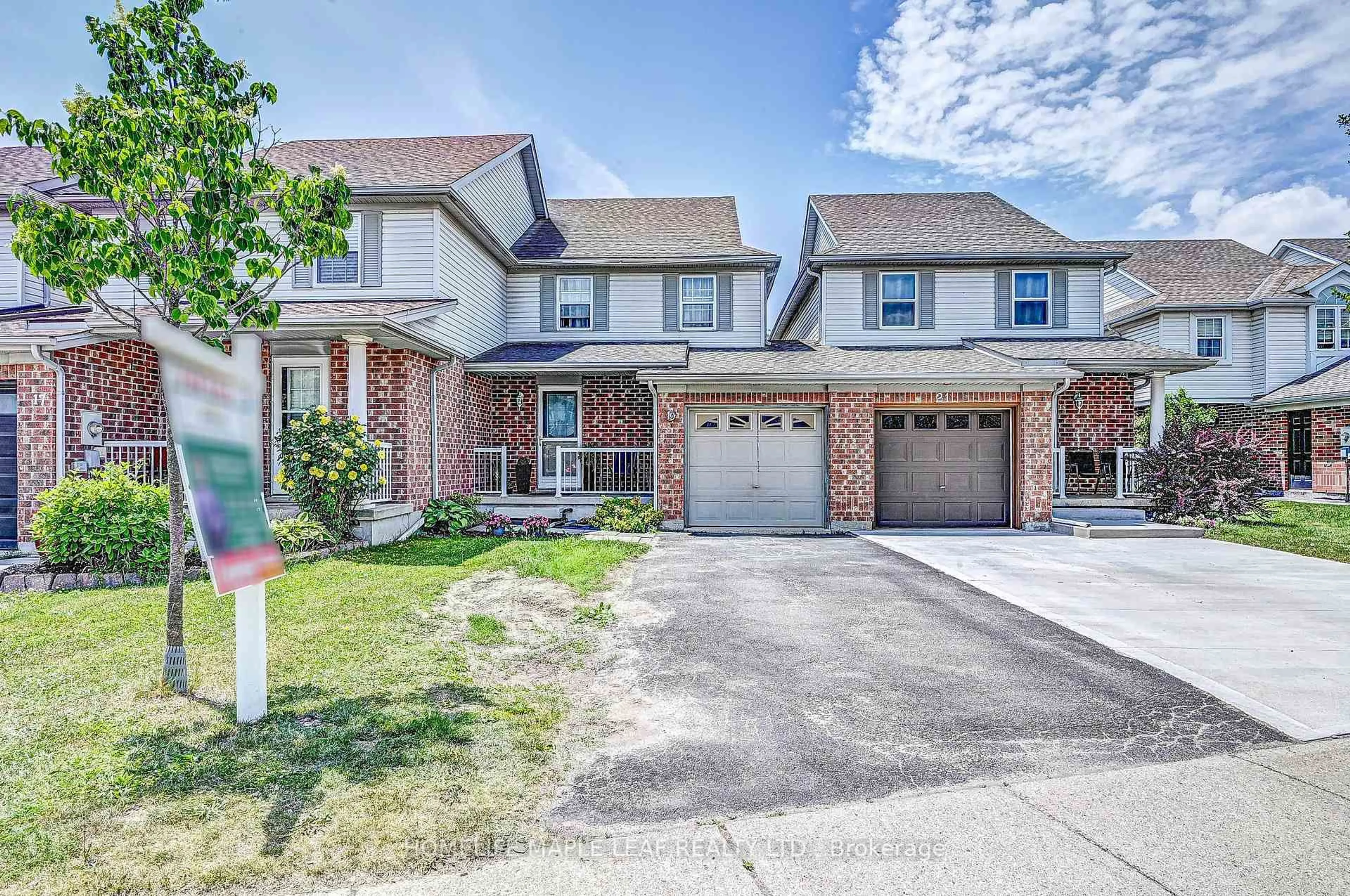 Home with brick exterior material, street for 19 Watch Hill Lane, Cambridge Ontario N3H 5R1
