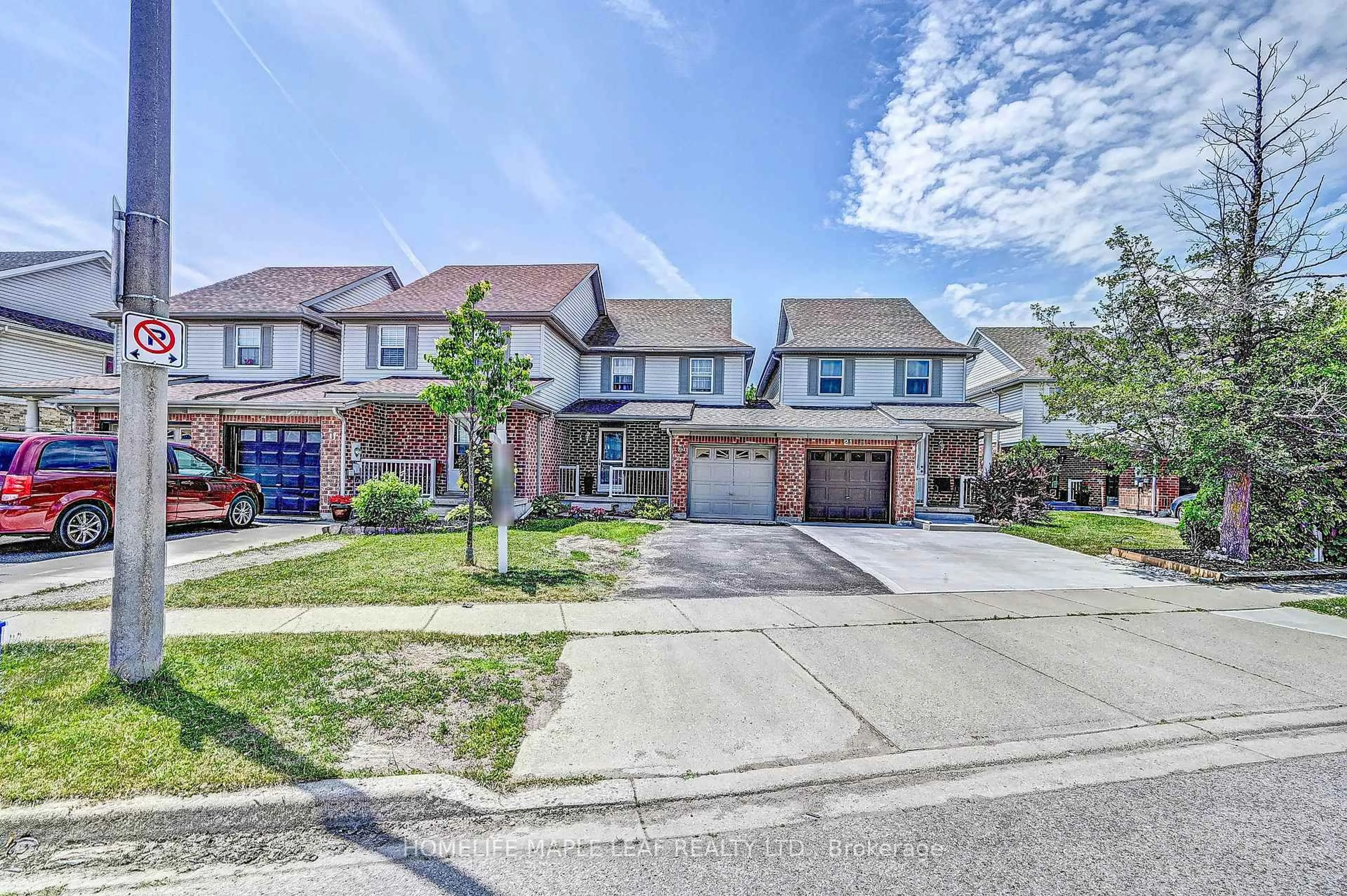 Home with brick exterior material, street for 19 Watch Hill Lane, Cambridge Ontario N3H 5R1