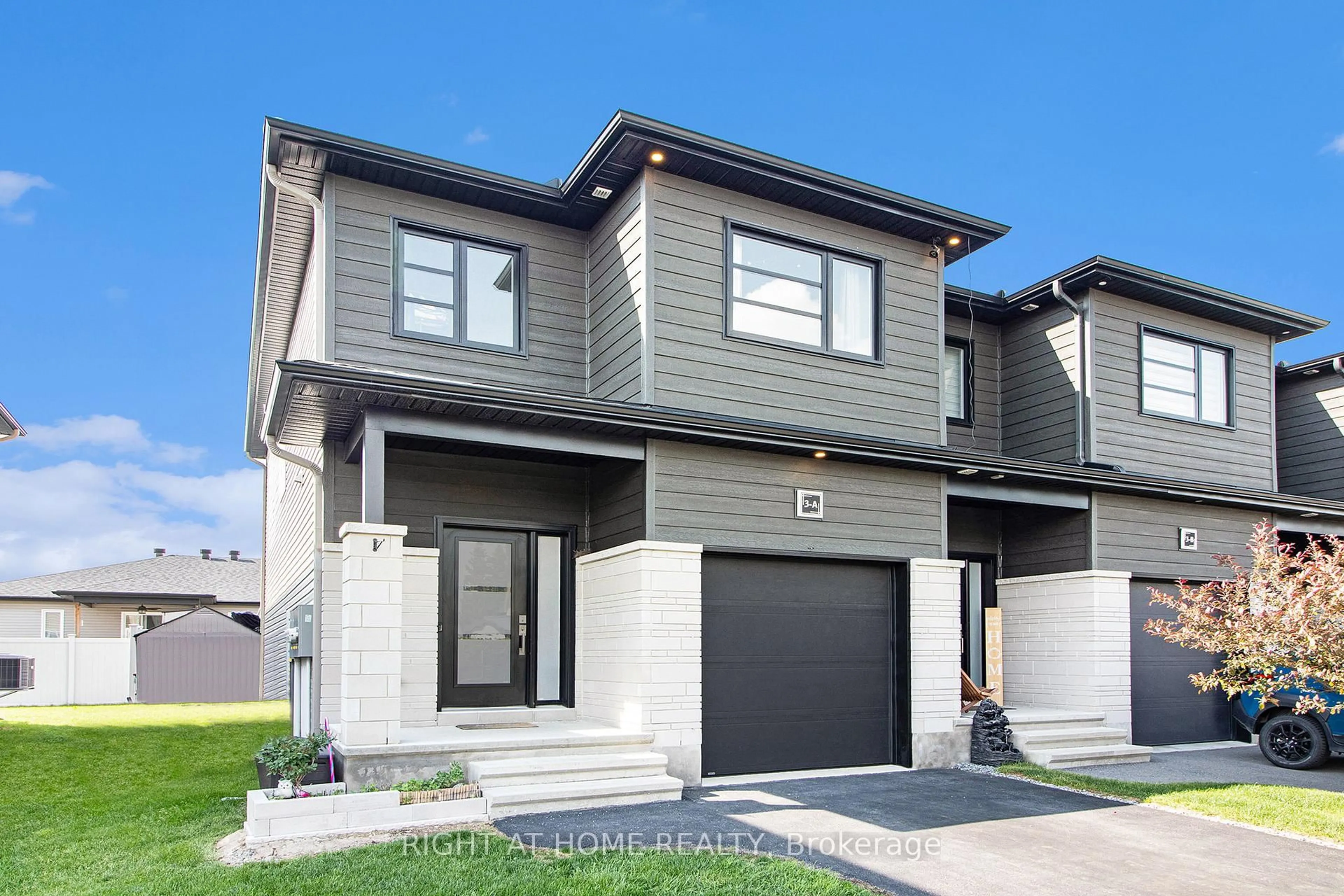 Home with brick exterior material, street for 3 Flagstone Private Lane #A, North Stormont Ontario K0A 1R0