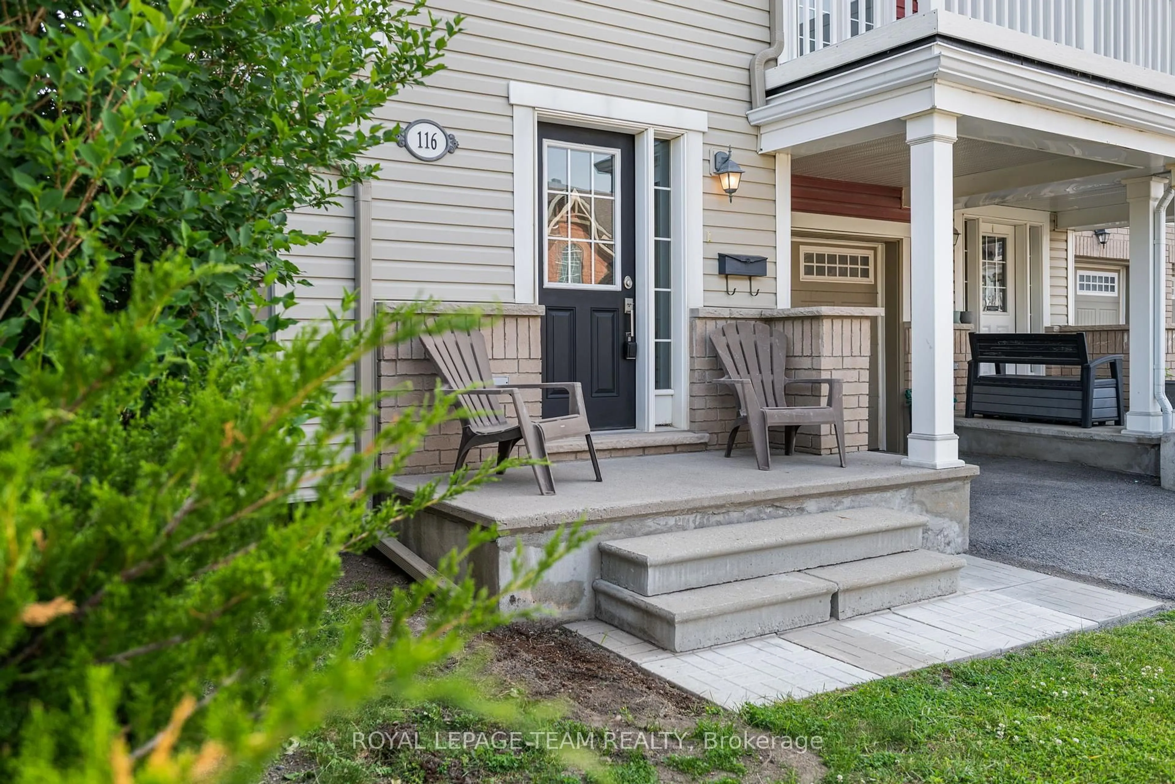 Patio, street for 116 Pennant Ave, Ottawa Ontario K2J 5W6