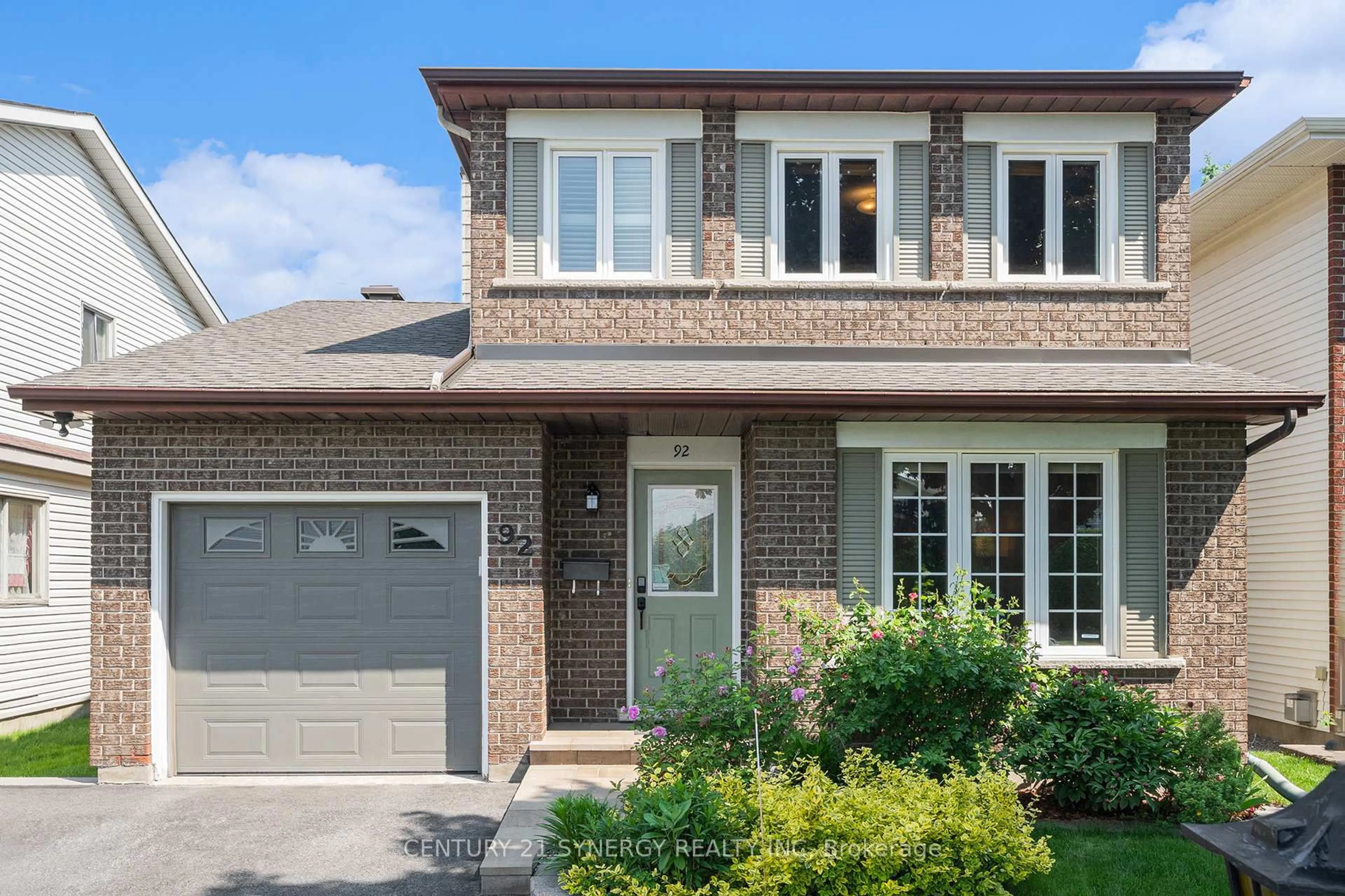 Home with brick exterior material, street for 92 Nestow Dr, Ottawa Ontario K2G 4L8