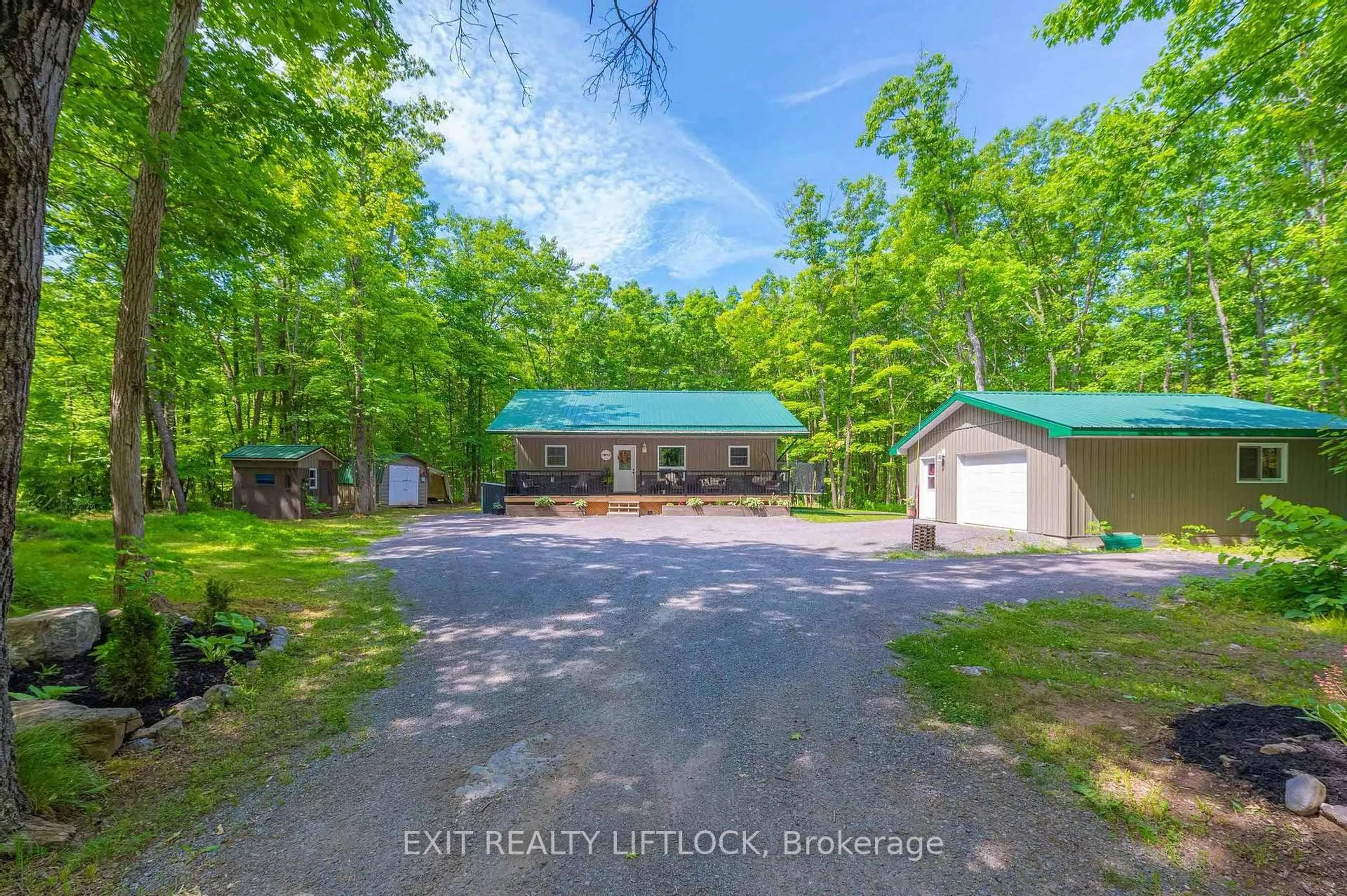 A pic from outside/outdoor area/front of a property/back of a property/a pic from drone, unknown for 464 Belmont 7th Line, Havelock-Belmont-Methuen Ontario K0L 1Z0
