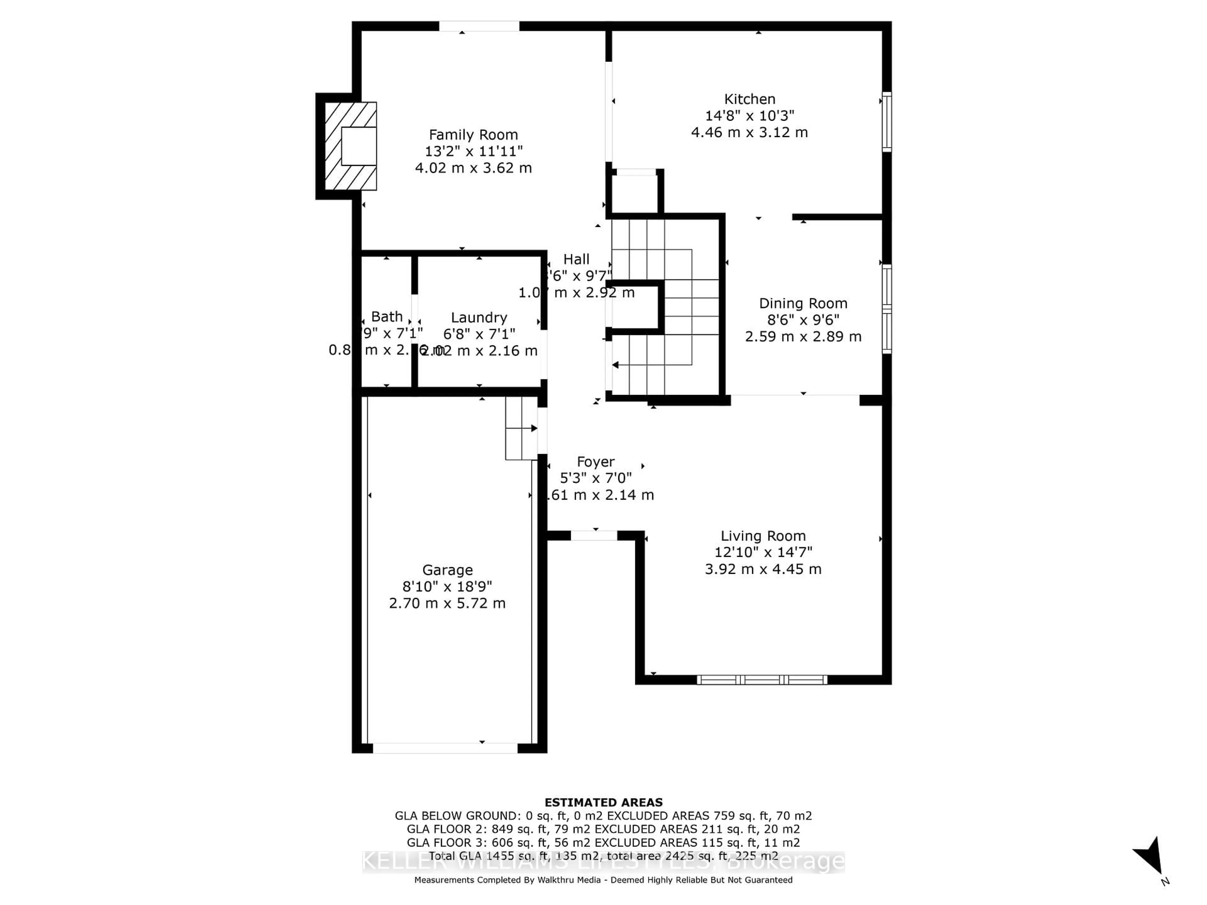 Floor plan for 21 Beechbank Cres, London South Ontario N6E 2N9
