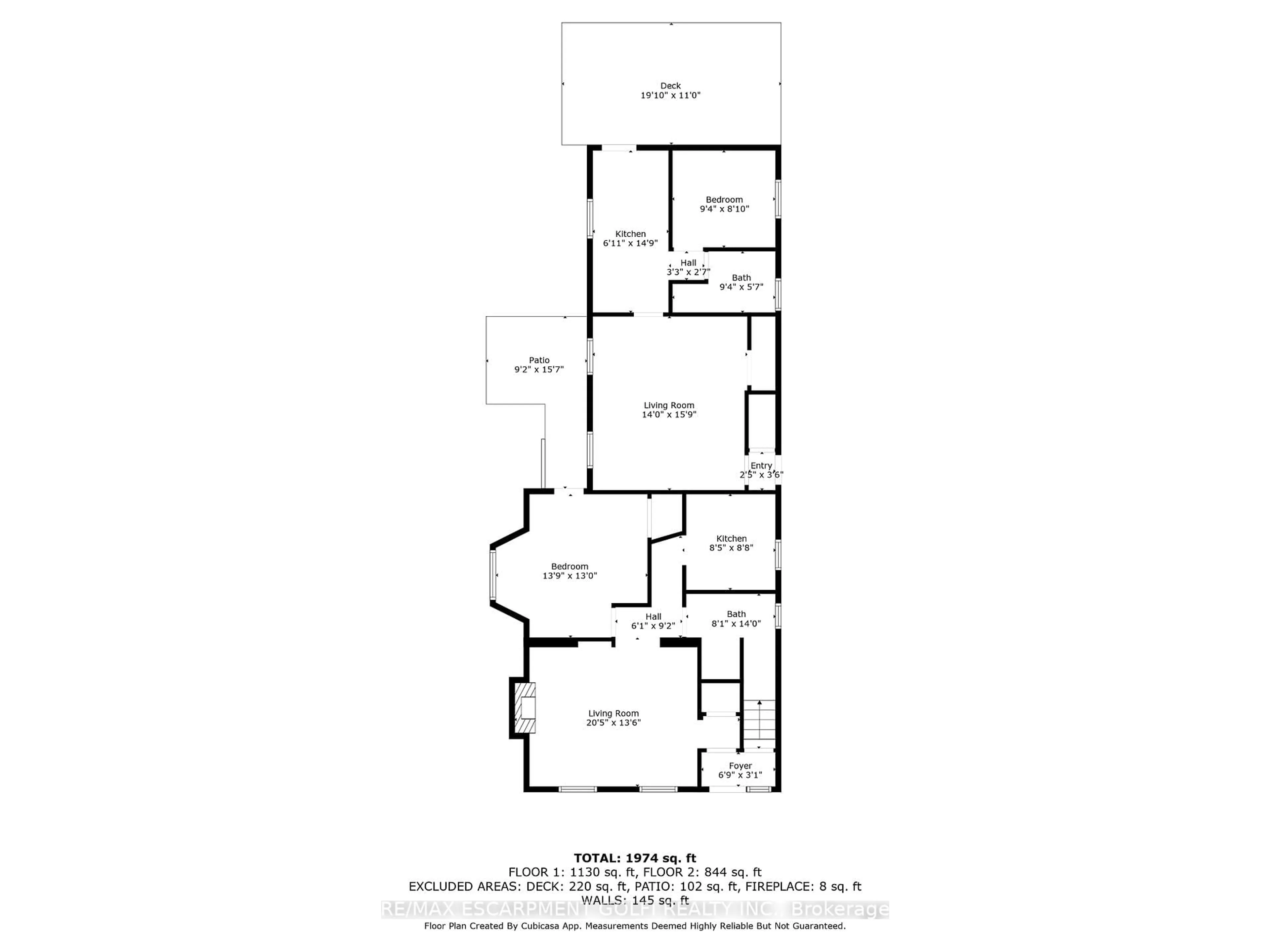 Floor plan for 19 York St, St. Catharines Ontario L2R 6B7