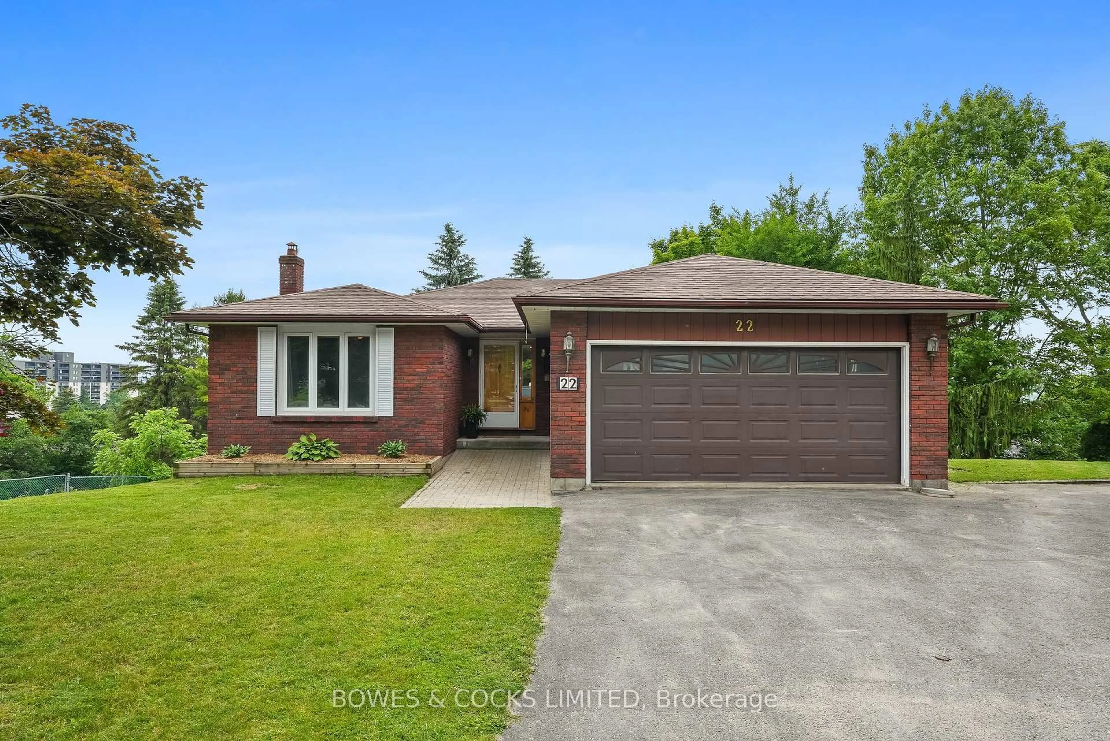 Home with brick exterior material, street for 22 Montague Crt, Peterborough West Ontario K9J 7S1