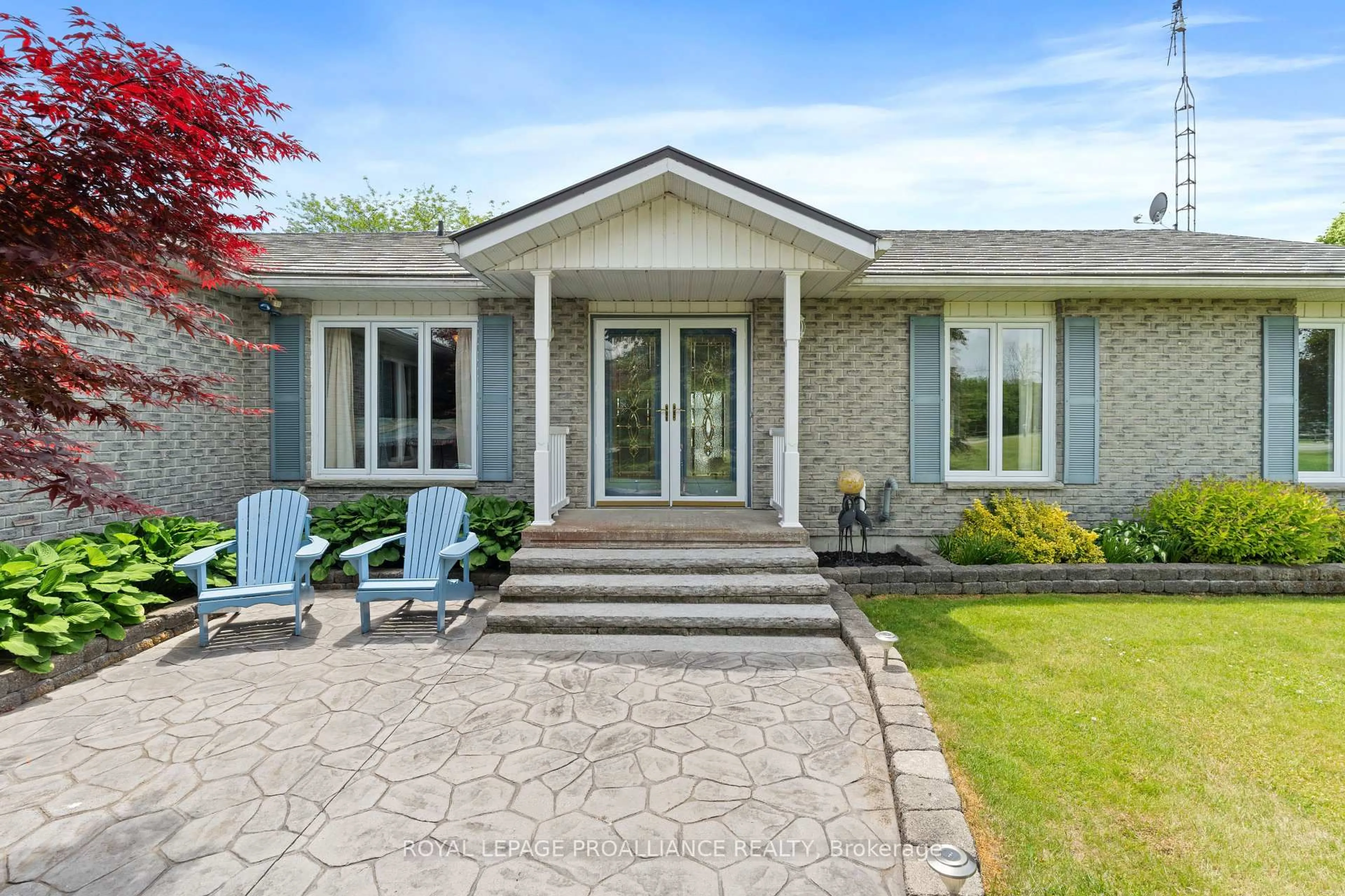 Home with brick exterior material, street for 190 Hiscock Shores Rd, Prince Edward County Ontario K0K 1L0