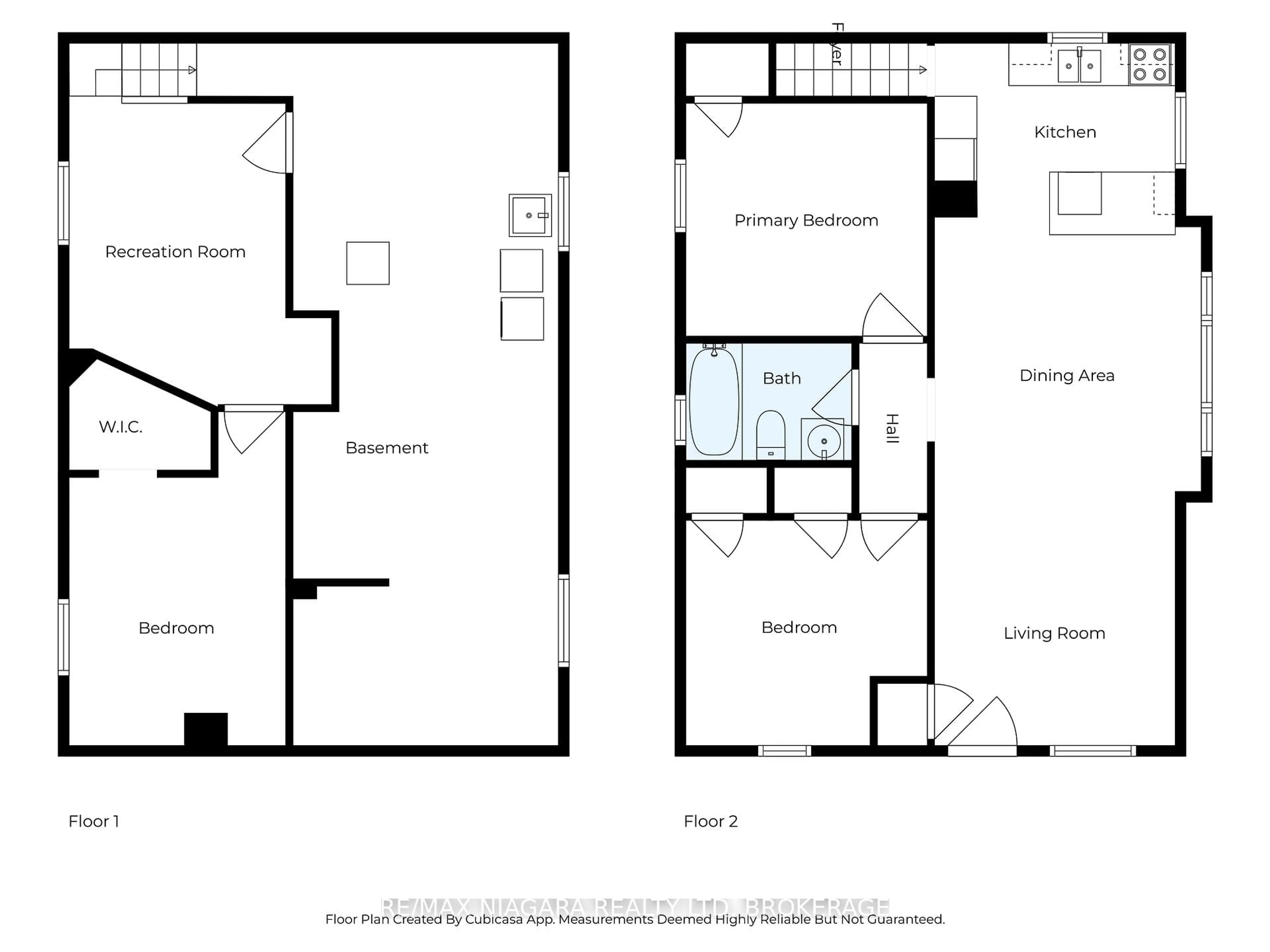 Floor plan for 18 Stuart Ave, St. Catharines Ontario L2R 1M7