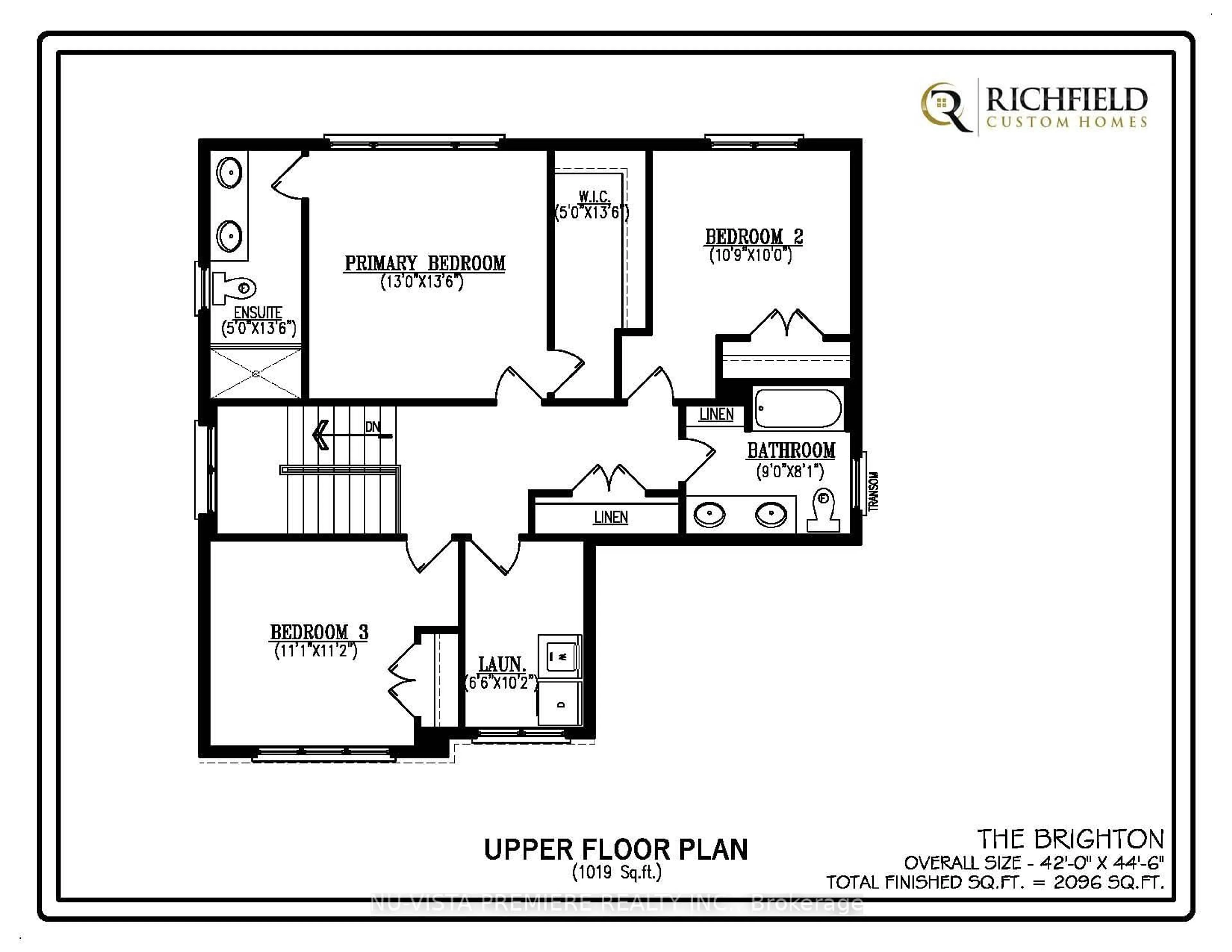 Floor plan for Lot 73 Harvest Lane, Thames Centre Ontario N0L 1G3