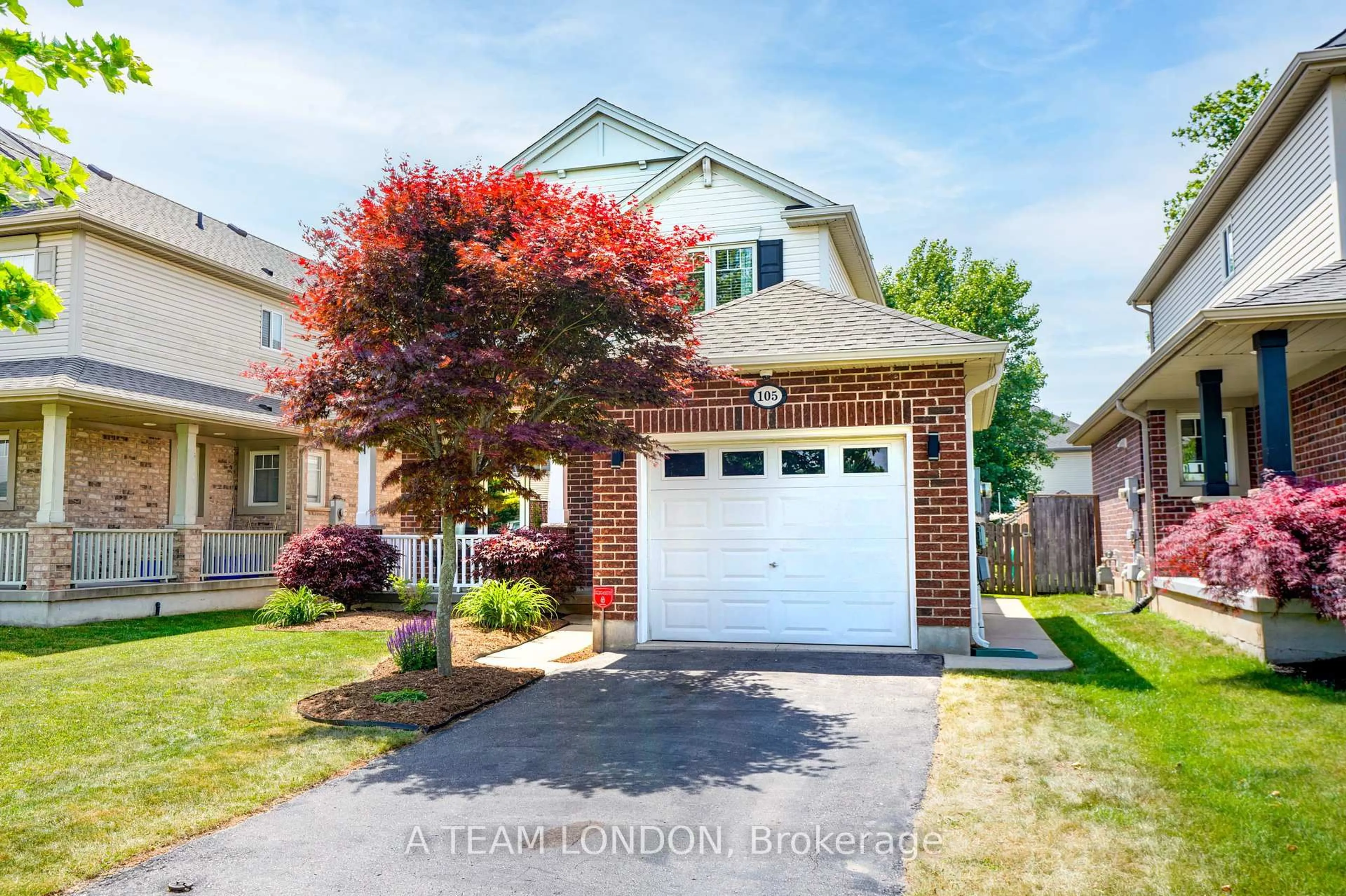 Home with brick exterior material, street for 105 Penhale Ave, St. Thomas Ontario N5R 6M3