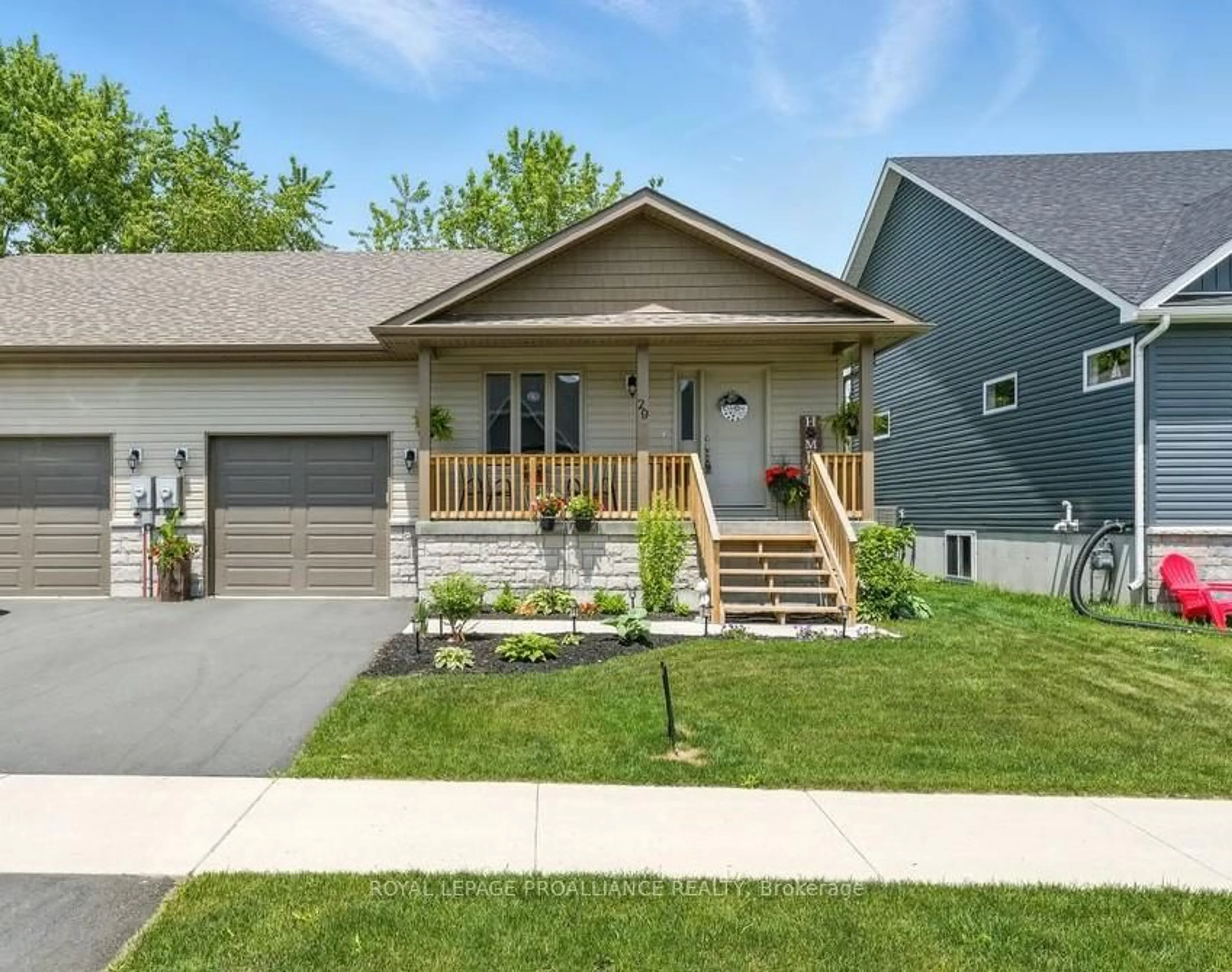 Home with vinyl exterior material, street for 29 Rabbit Rd, Brighton Ontario K0K 1H0
