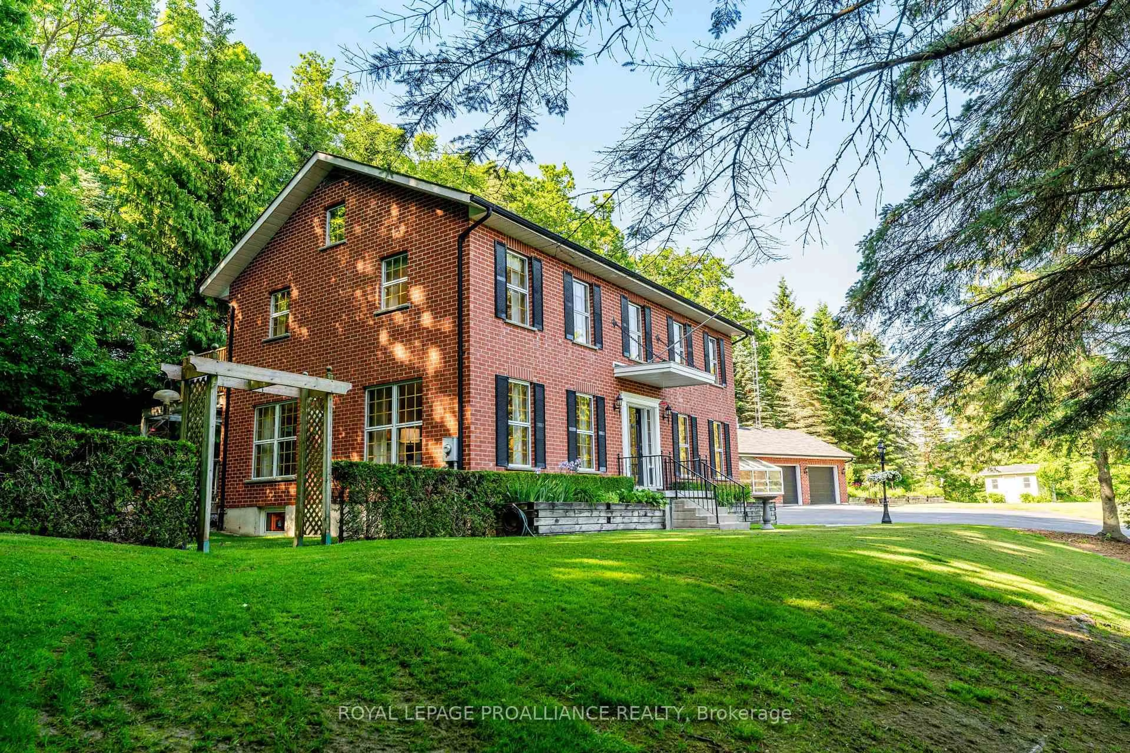 A pic from outside/outdoor area/front of a property/back of a property/a pic from drone, street for 156 Eddystone Rd, Alnwick/Haldimand Ontario K0K 2G0