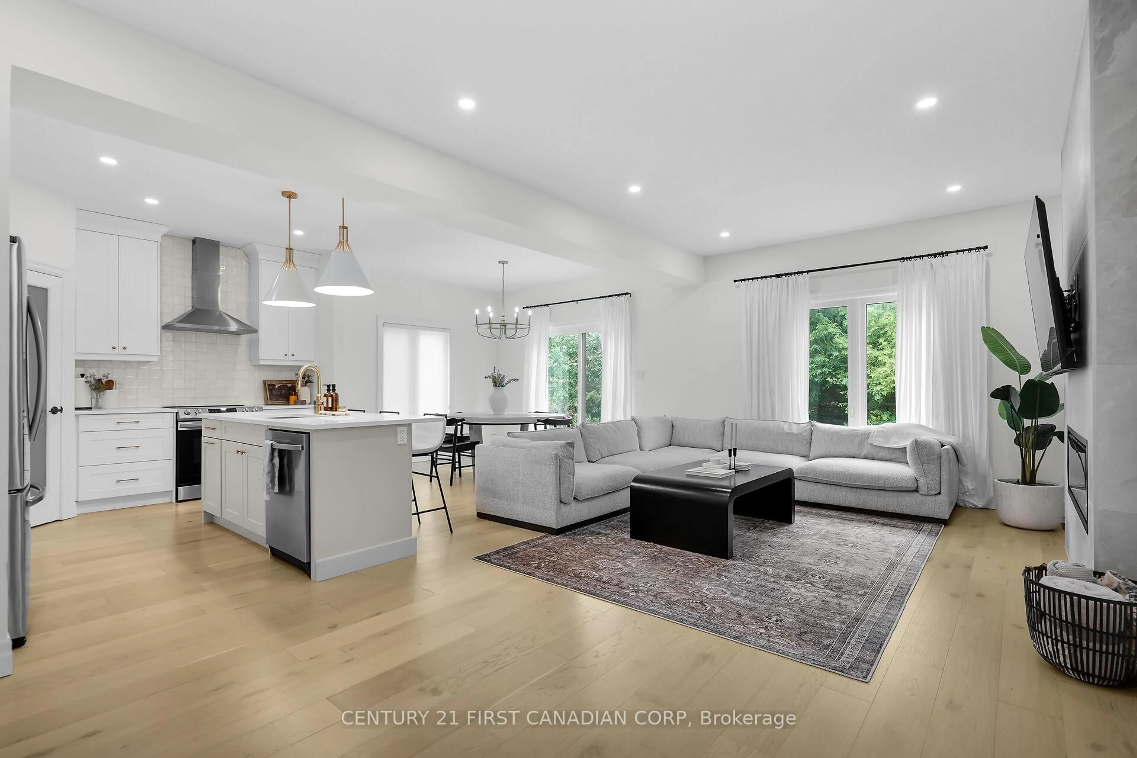 Open concept kitchen, unknown for 222 Knott Dr, London South Ontario N6L 0G6