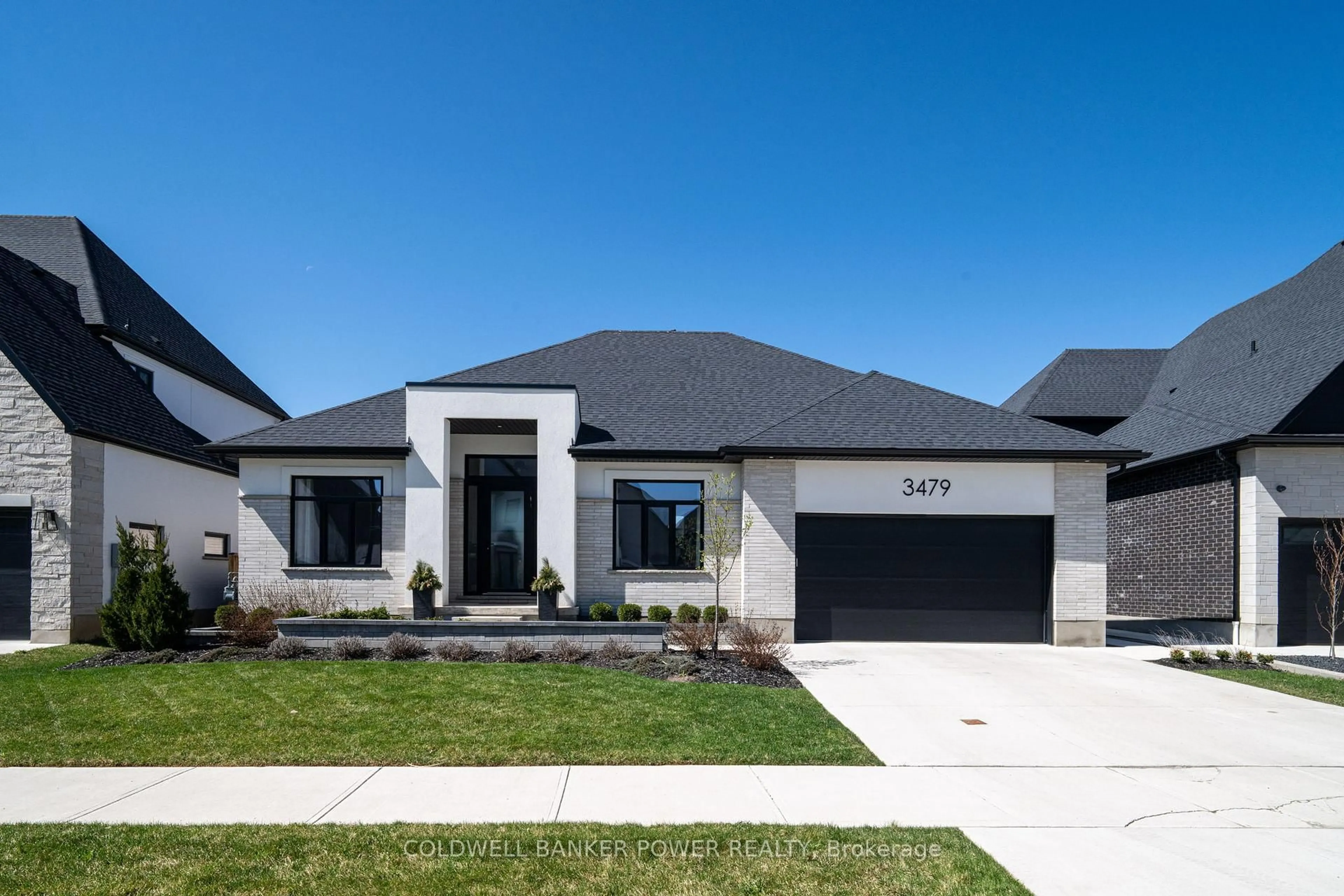Home with brick exterior material, street for 3479 Grand Oak Crossing, London South Ontario N6P 0G7