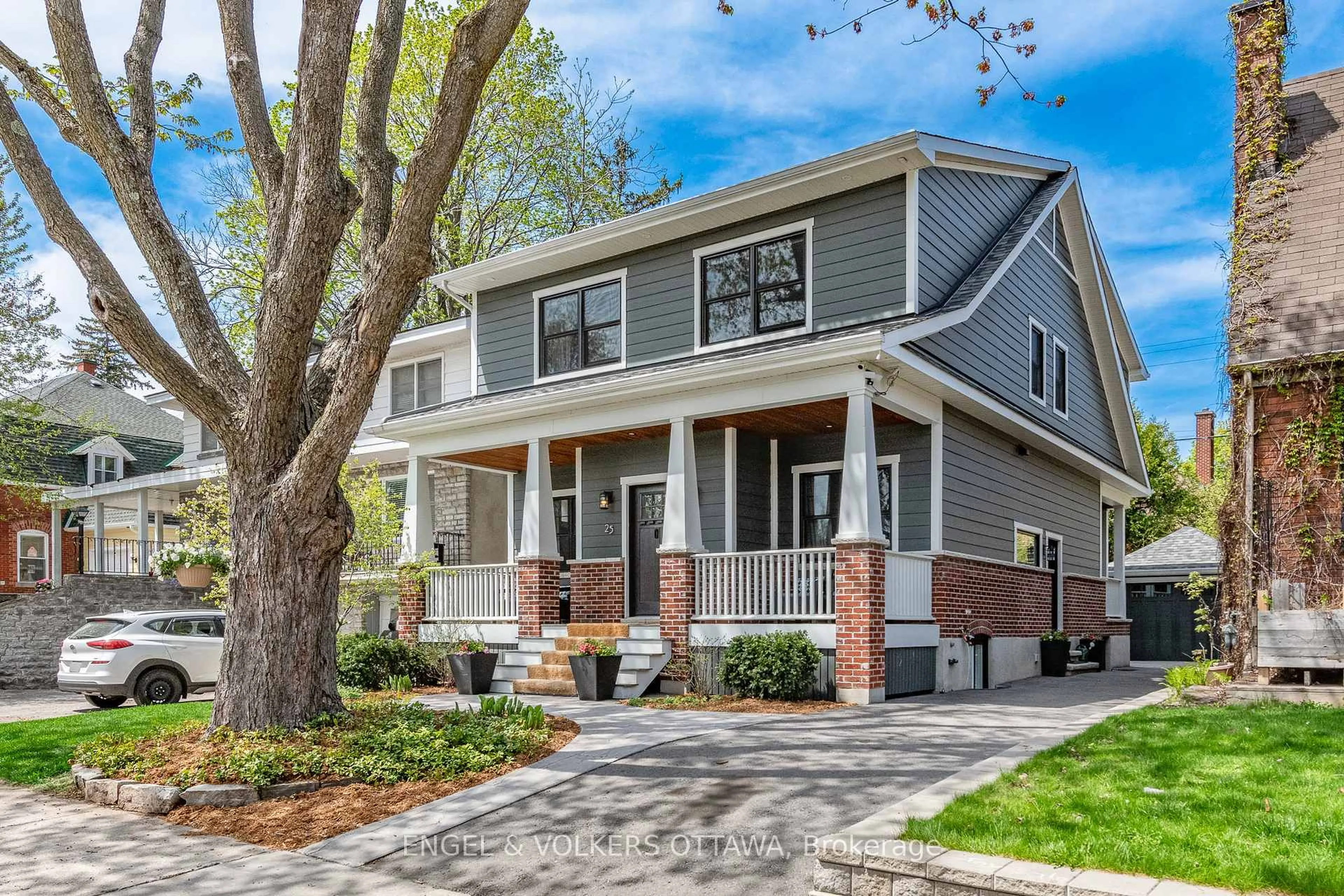 Home with brick exterior material, street for 25 Mason Terr, Ottawa Ontario K1S 0K8