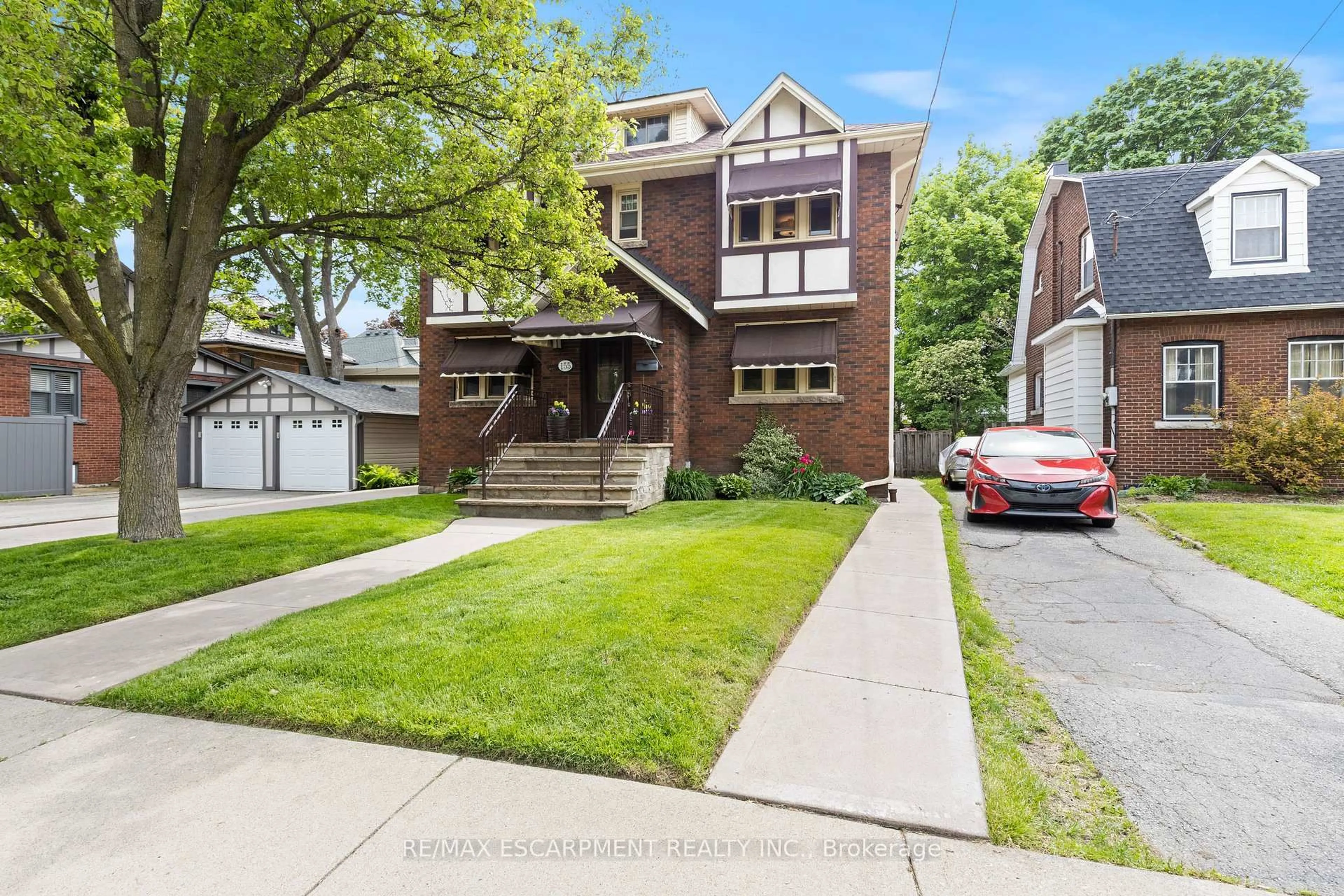 Home with brick exterior material, street for 155 Balmoral Ave, Hamilton Ontario L8M 3K2