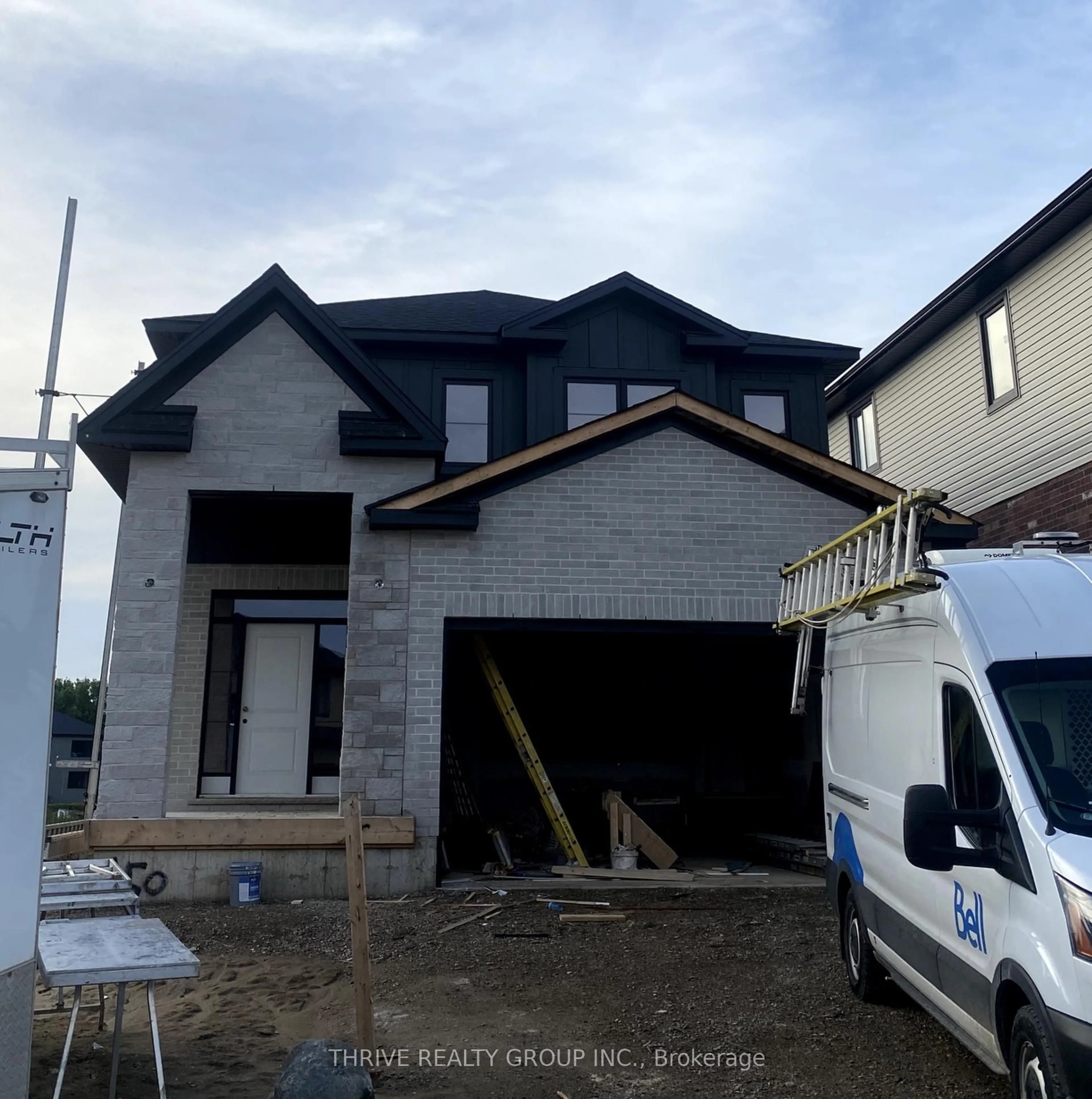 Home with brick exterior material, building for 3843 Petalpath Way, London South Ontario N6P 1H5