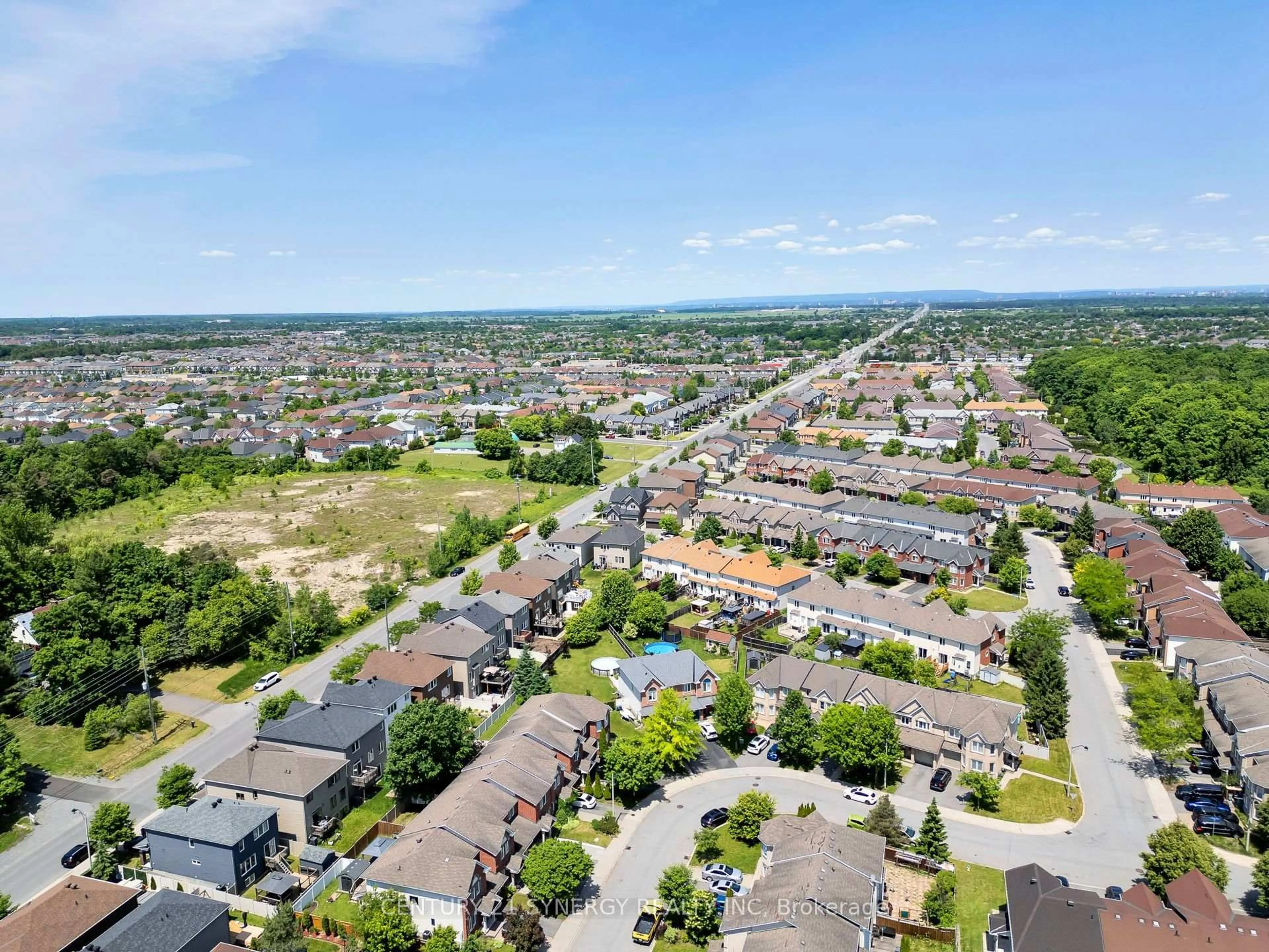 A pic from outside/outdoor area/front of a property/back of a property/a pic from drone, street for 12 Marabrooke St, Ottawa Ontario K2G 7A1