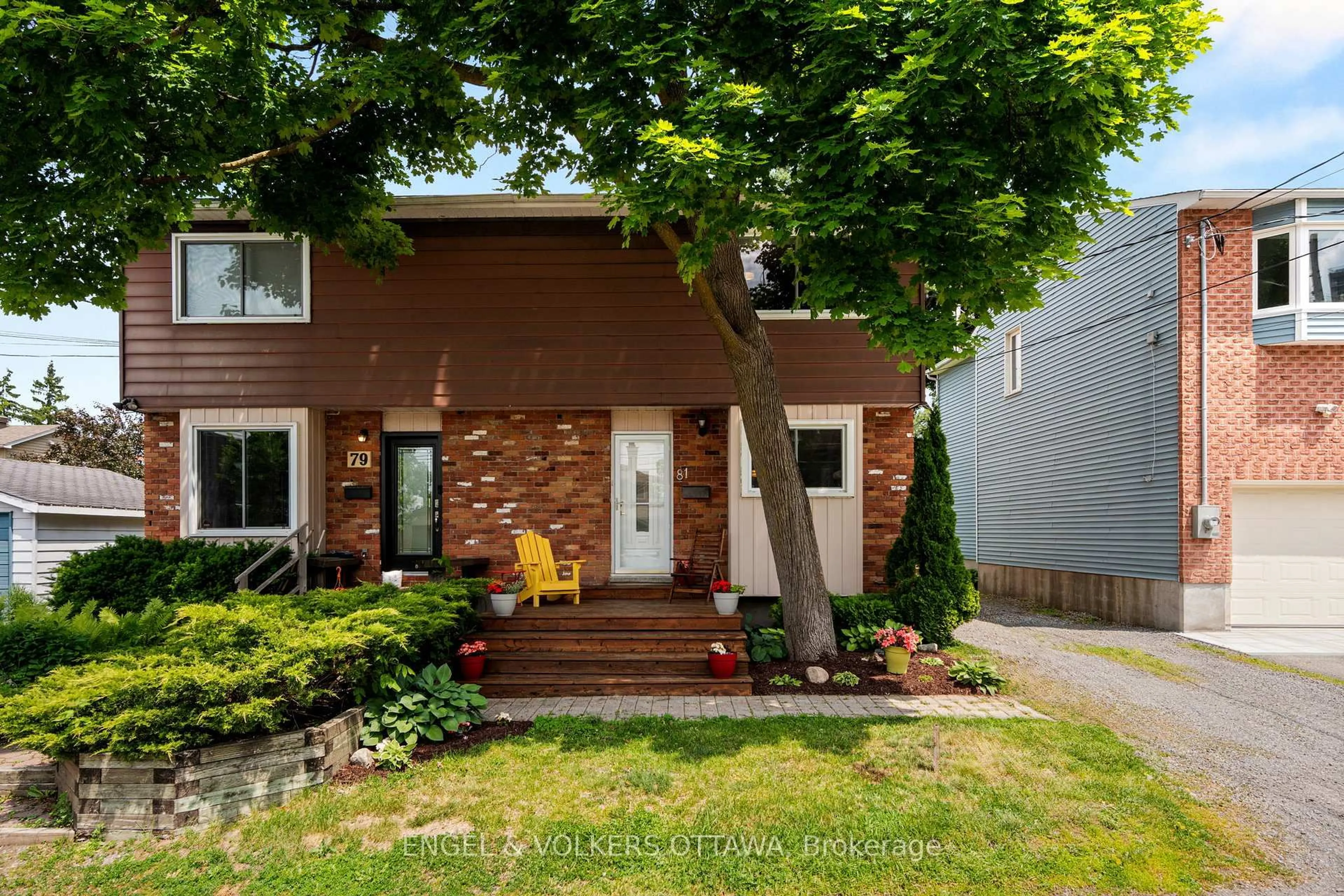 Home with brick exterior material, street for 81 Orvigale Rd, Ottawa Ontario K2B 5A1