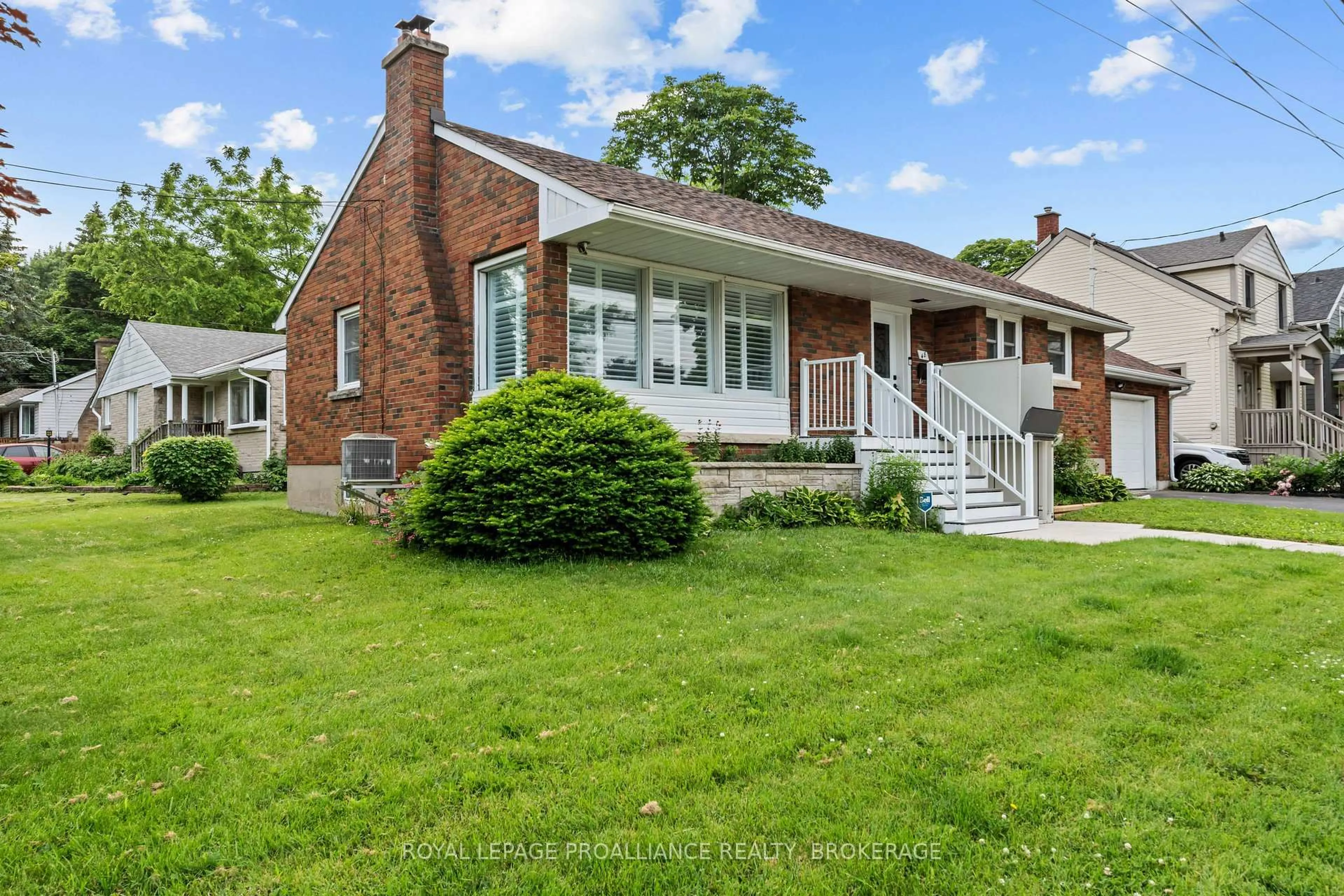 Home with brick exterior material, street for 48 Ellerbeck St, Kingston Ontario K7L 4H7