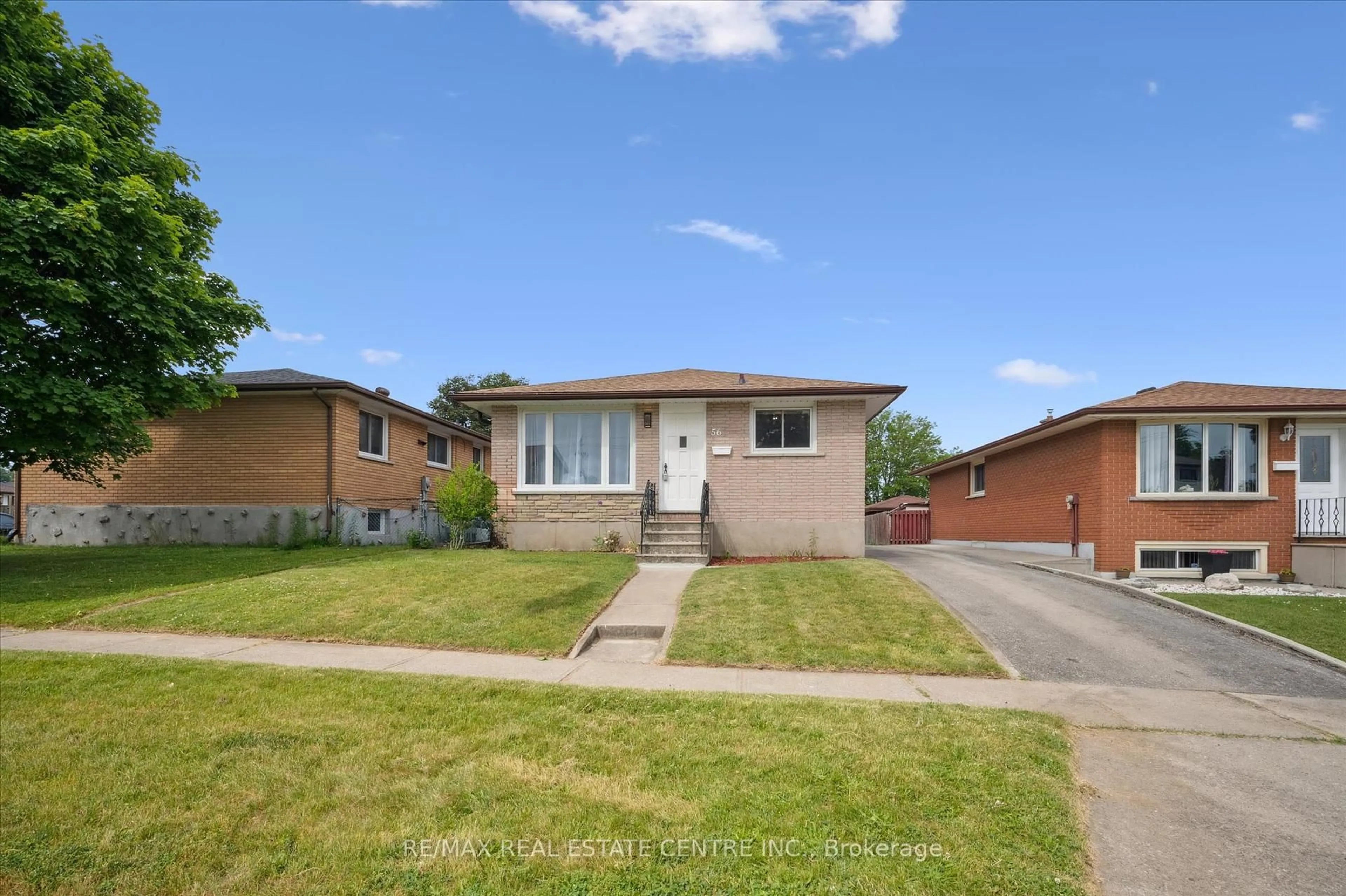 Home with brick exterior material, street for 56 Moffat Dr, Cambridge Ontario N1R 6C2