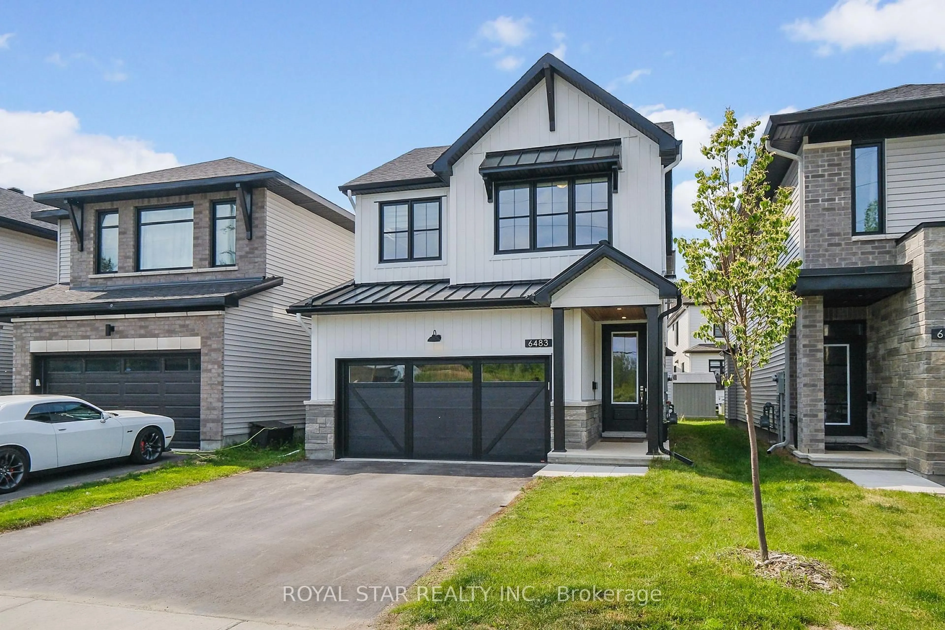 Home with brick exterior material, street for 6483 Renaud Rd, Ottawa Ontario K1W 0R8