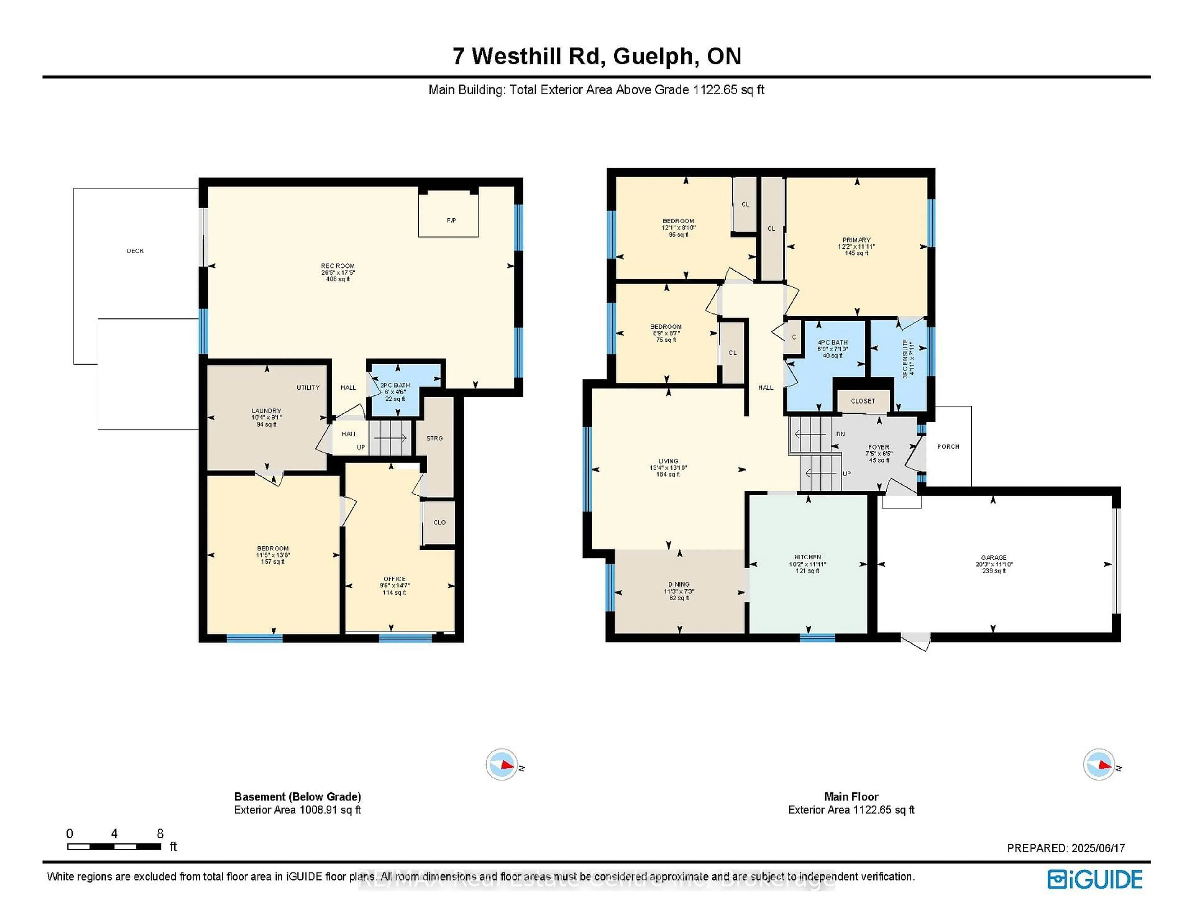 Floor plan for 7 Westhill Rd, Guelph Ontario N1H 7R8