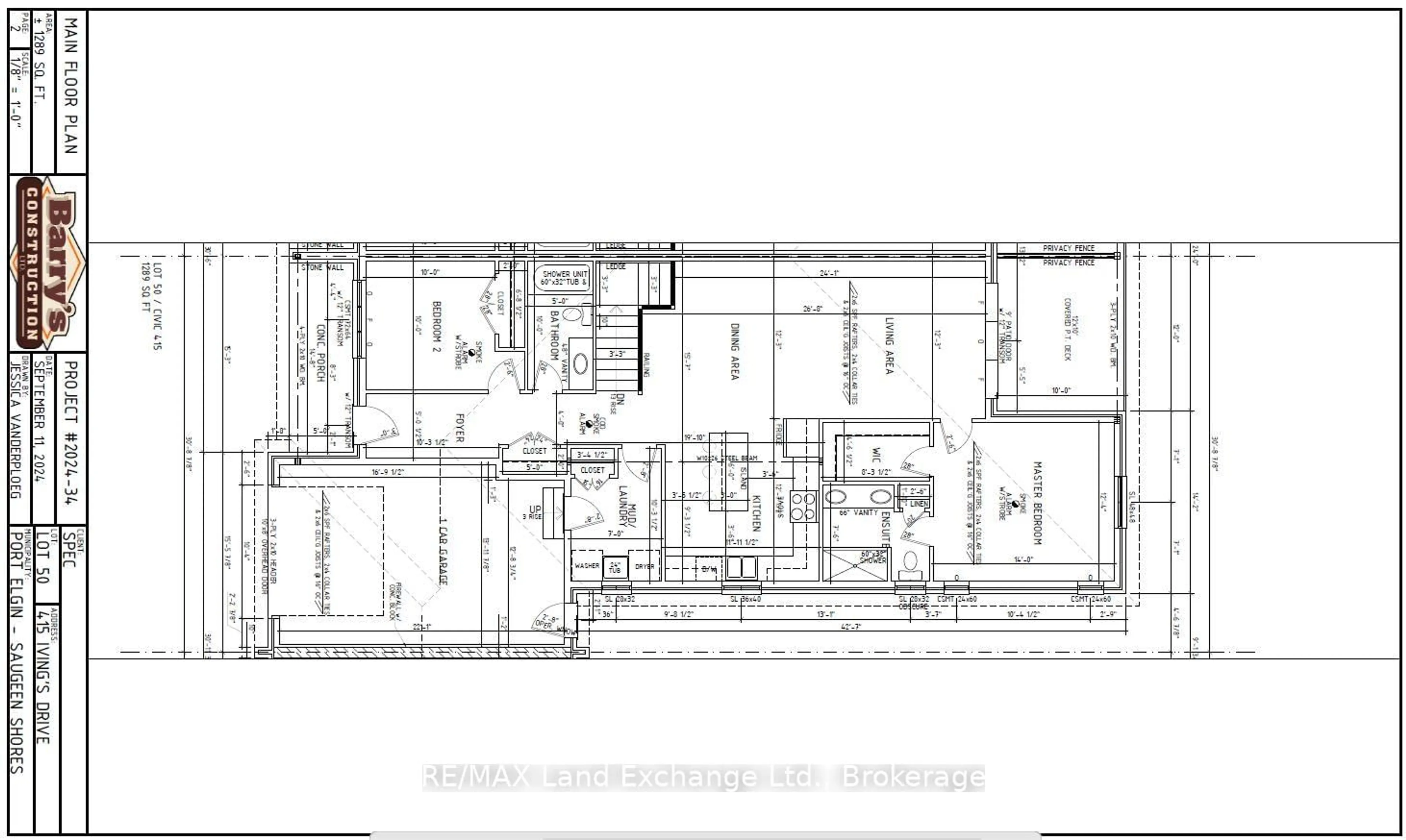 Floor plan for 415 Ivings Dr, Saugeen Shores Ontario N0H 2C1