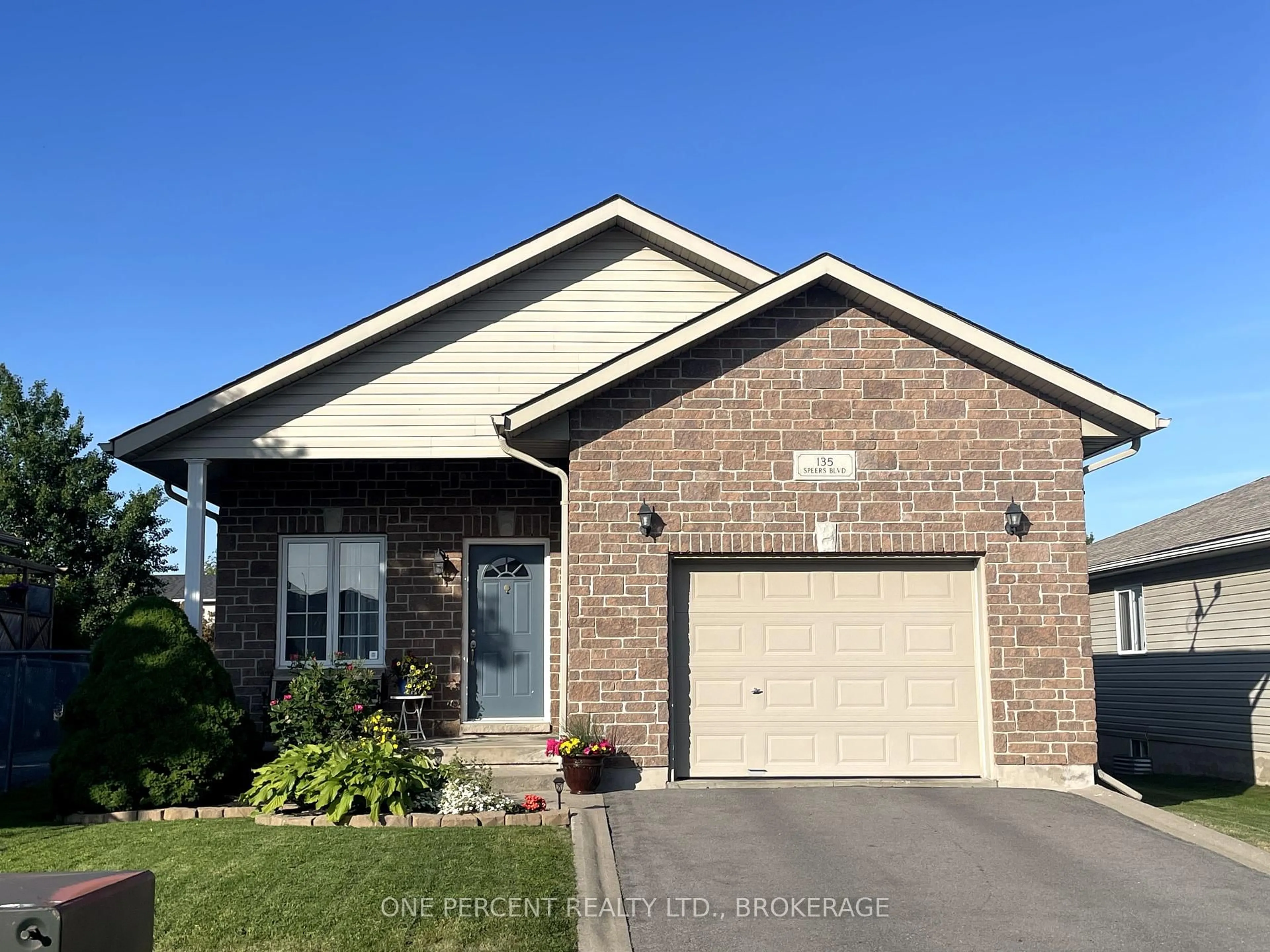 Home with brick exterior material, street for 135 Speers Blvd, Loyalist Ontario K7N 1Y7